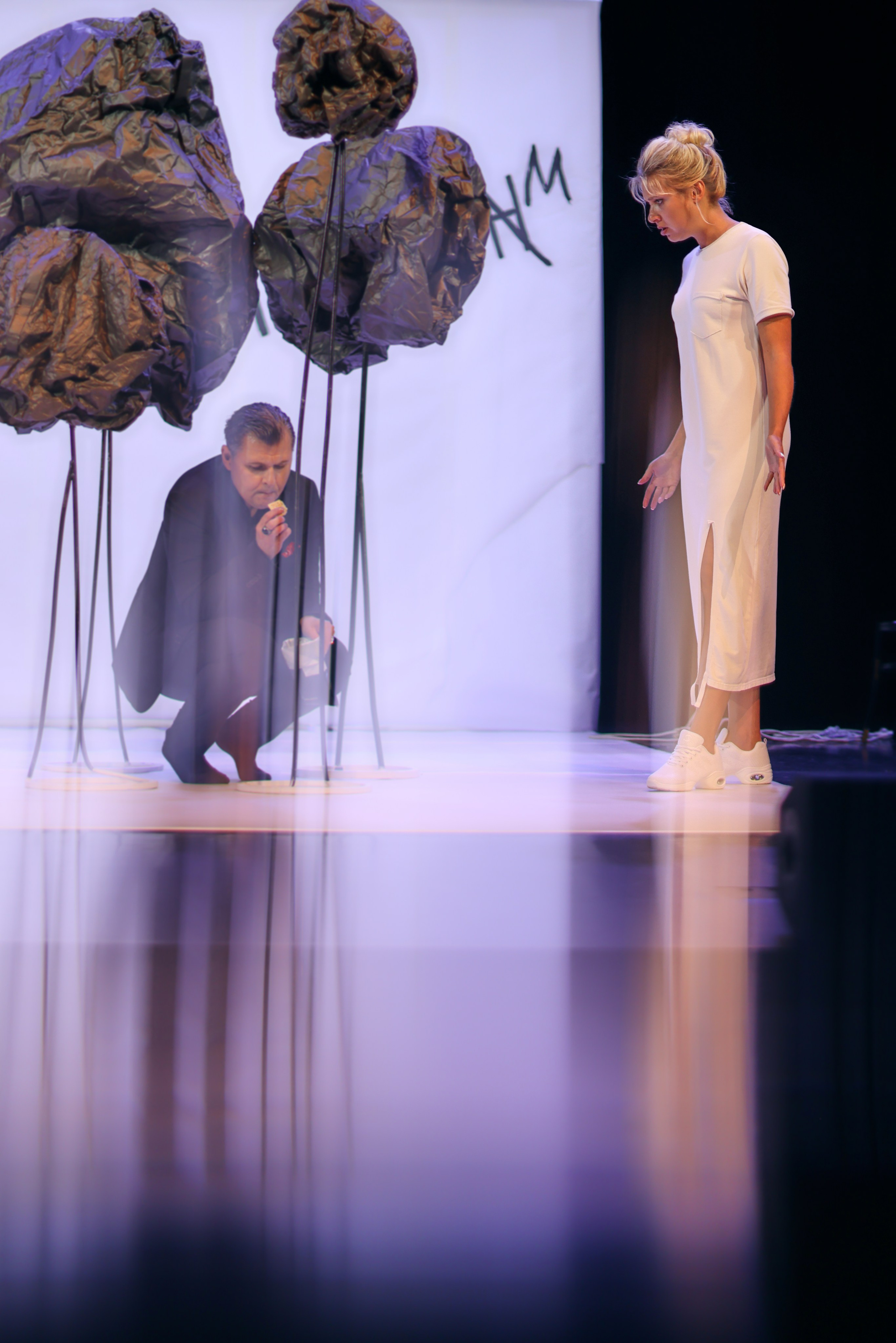 Спектакль «Забыть Герострата», Театр «Сначала-Сначала театр» (цвет). Наталья Алексеенко. Фотохудожник в Москве. Репортаж, портрет, стрит