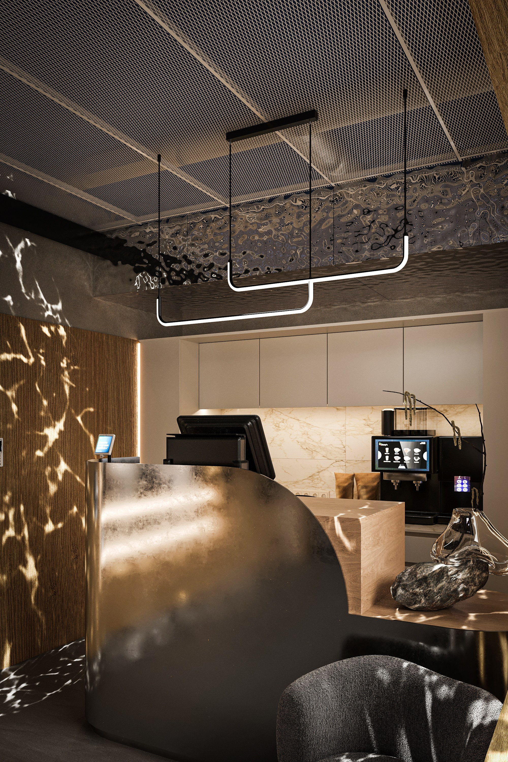 Автомоечно-детейлинговый комплекс в Яхт-клубе, г. Санкт-Петербург. Дизайн интерьера и экстерьера в Санкт-Петербурге Яна Емельянова