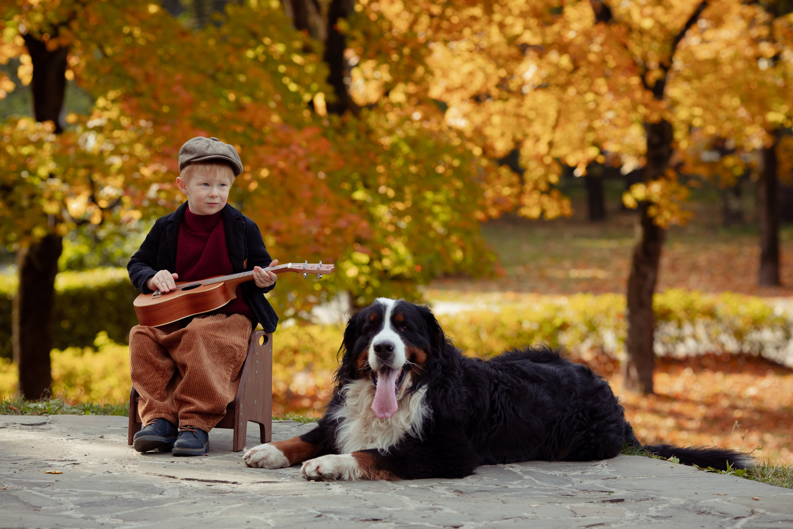 Ася, Дима, Кирилл с Бергамотом. Семейный и детский фотограф в Москве Дорогова Екатерина