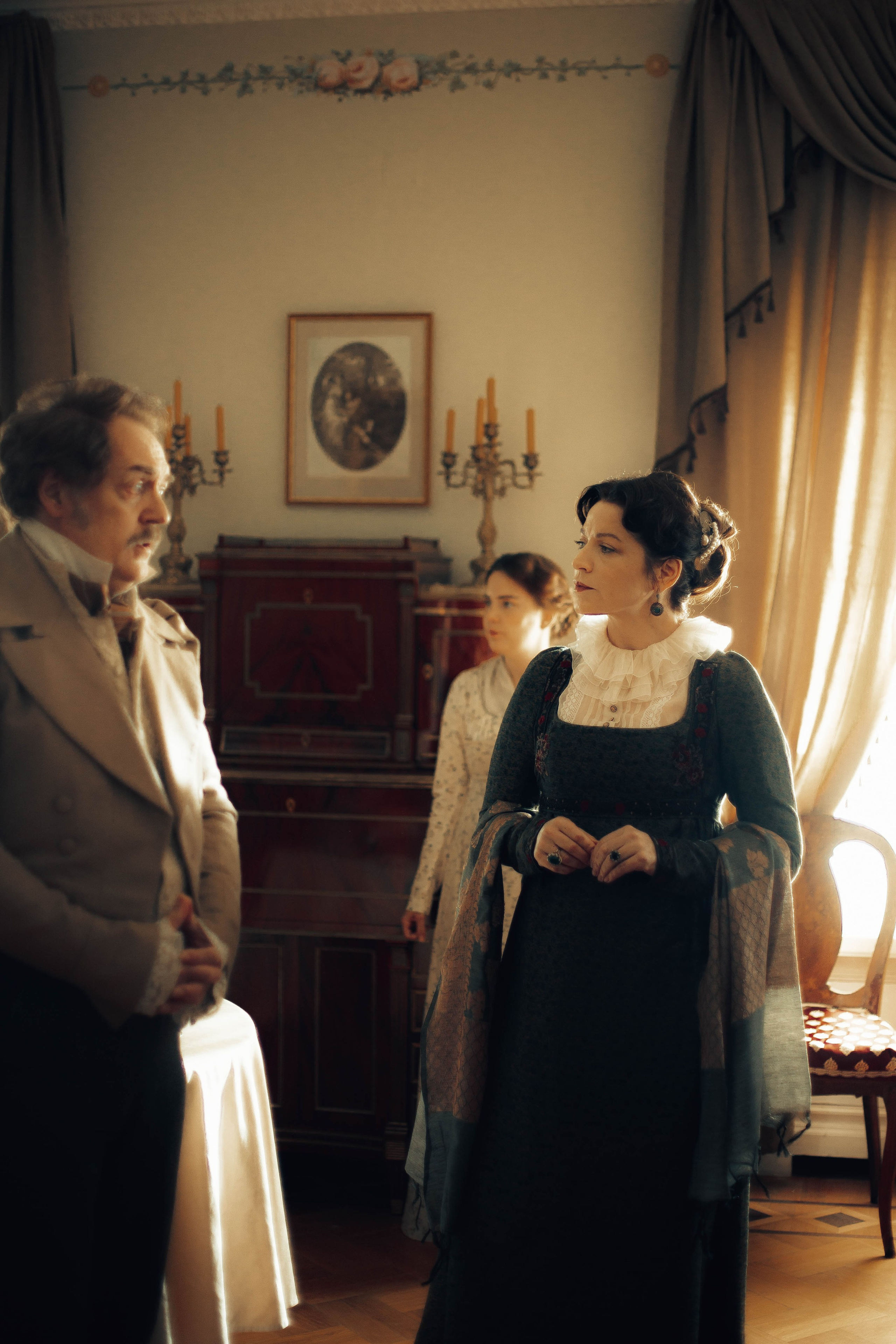 Бэкстейдж с фильма «Онегин». Фотограф Veronika Potaseva