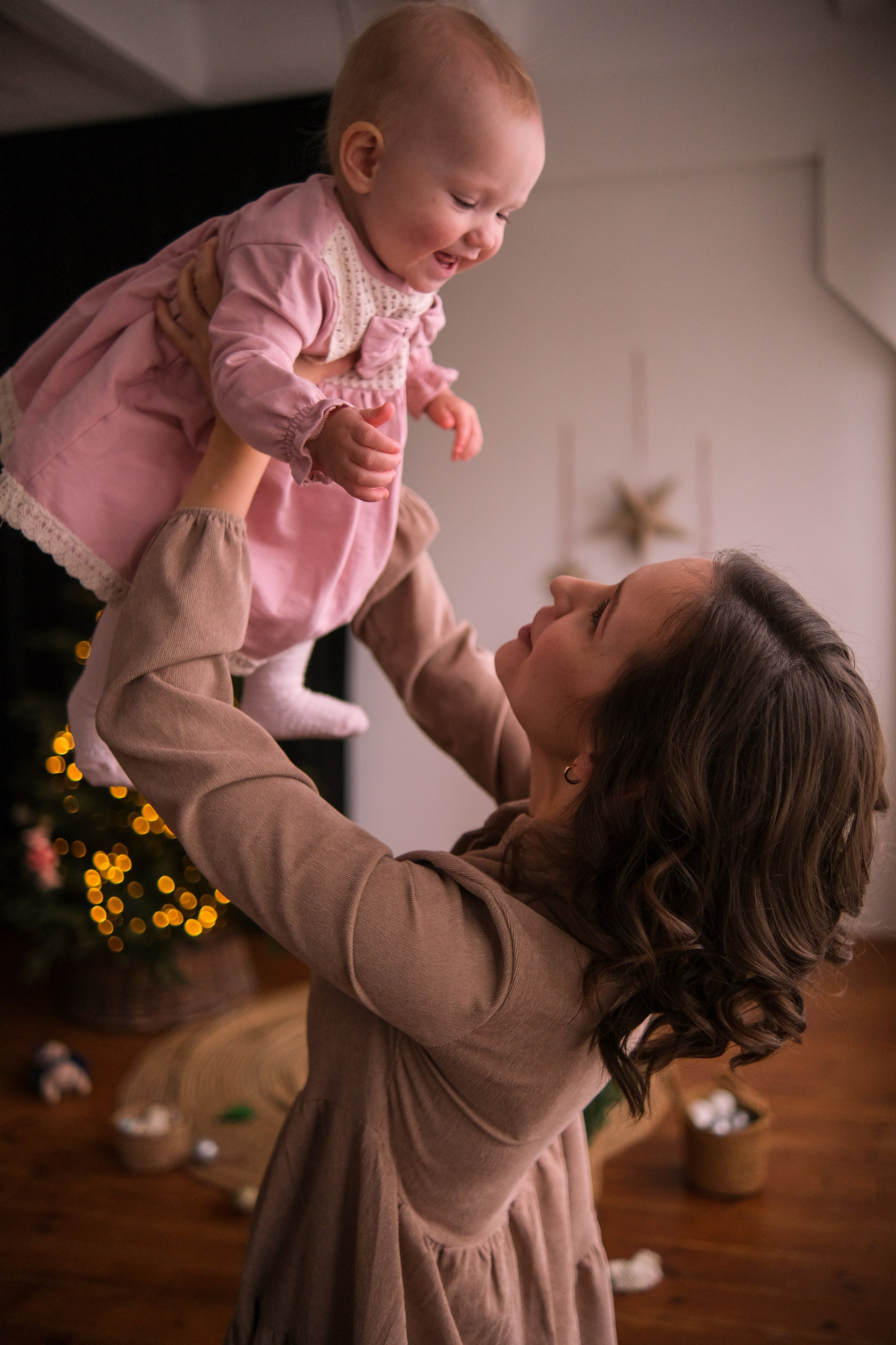 Елена и Ника. Семейный детский ньюборн фотограф в Москве Марта Петрова