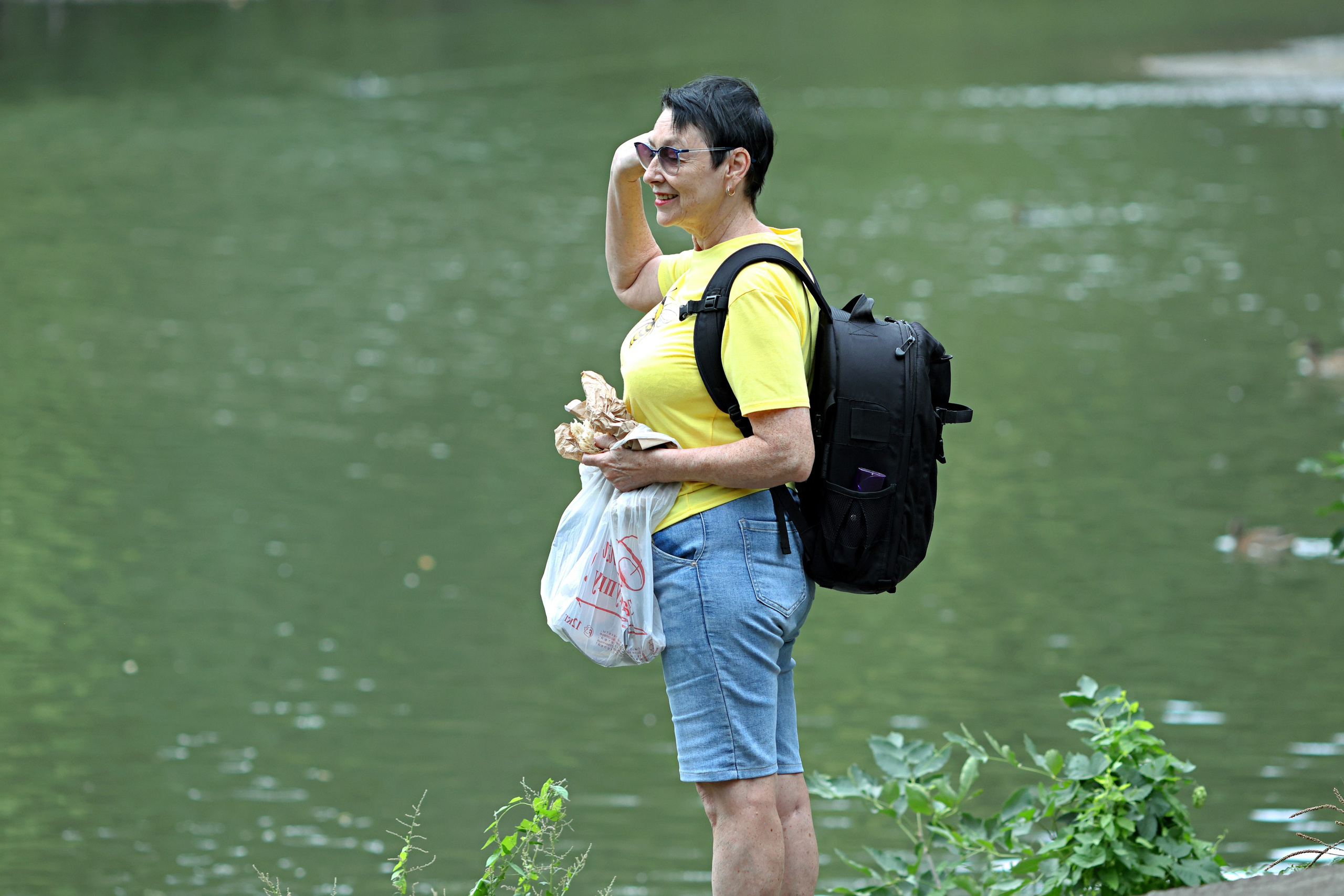 Тропа здоровья на речке Темерник 30 августа 2024 г. Фото-художник и Репортажный фотограф Николаев Александр Алексеевич