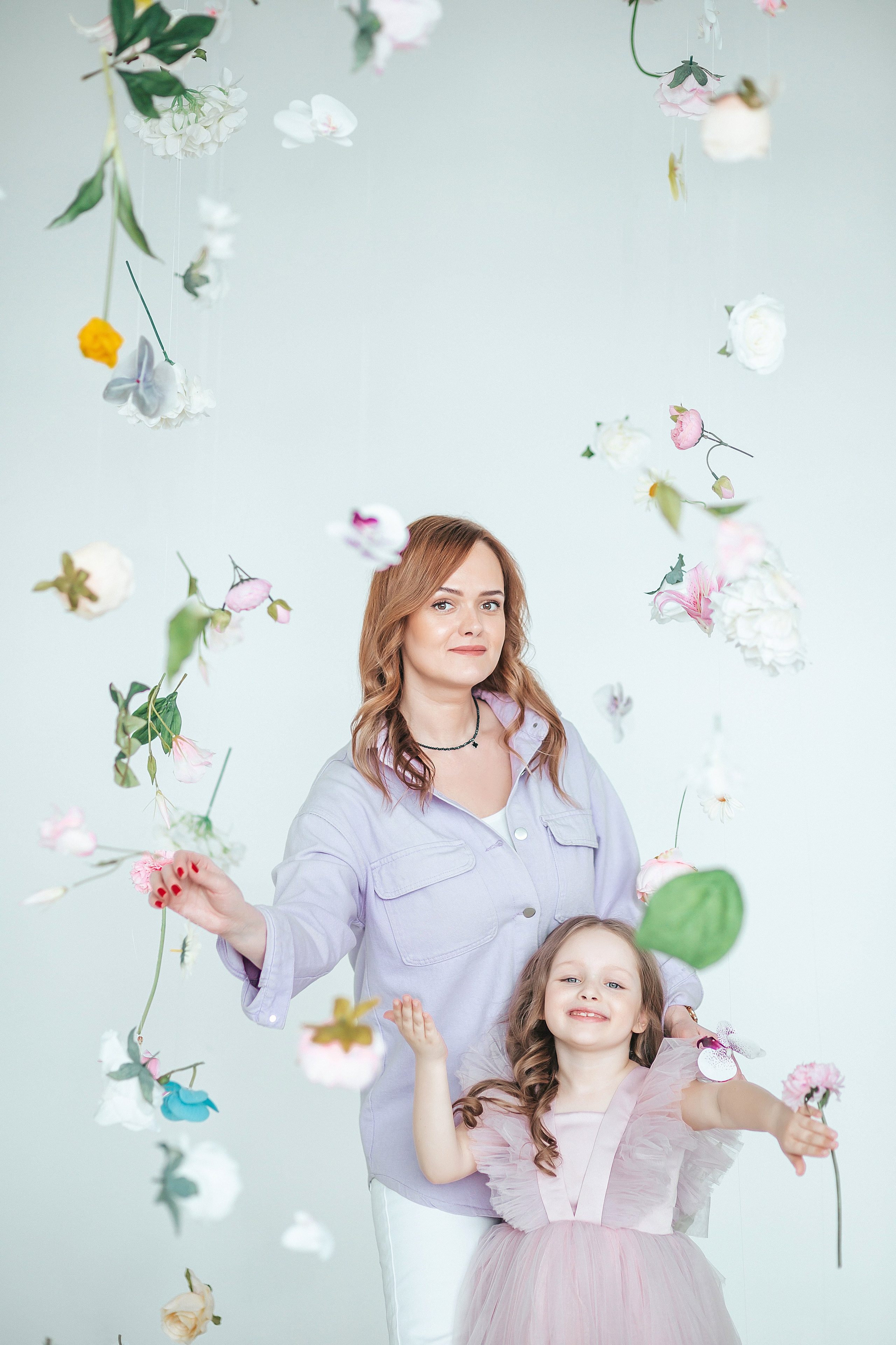 Цветочные весенние кадры. Детский и семейный фотограф в Красноярске Юлия Бирюкова