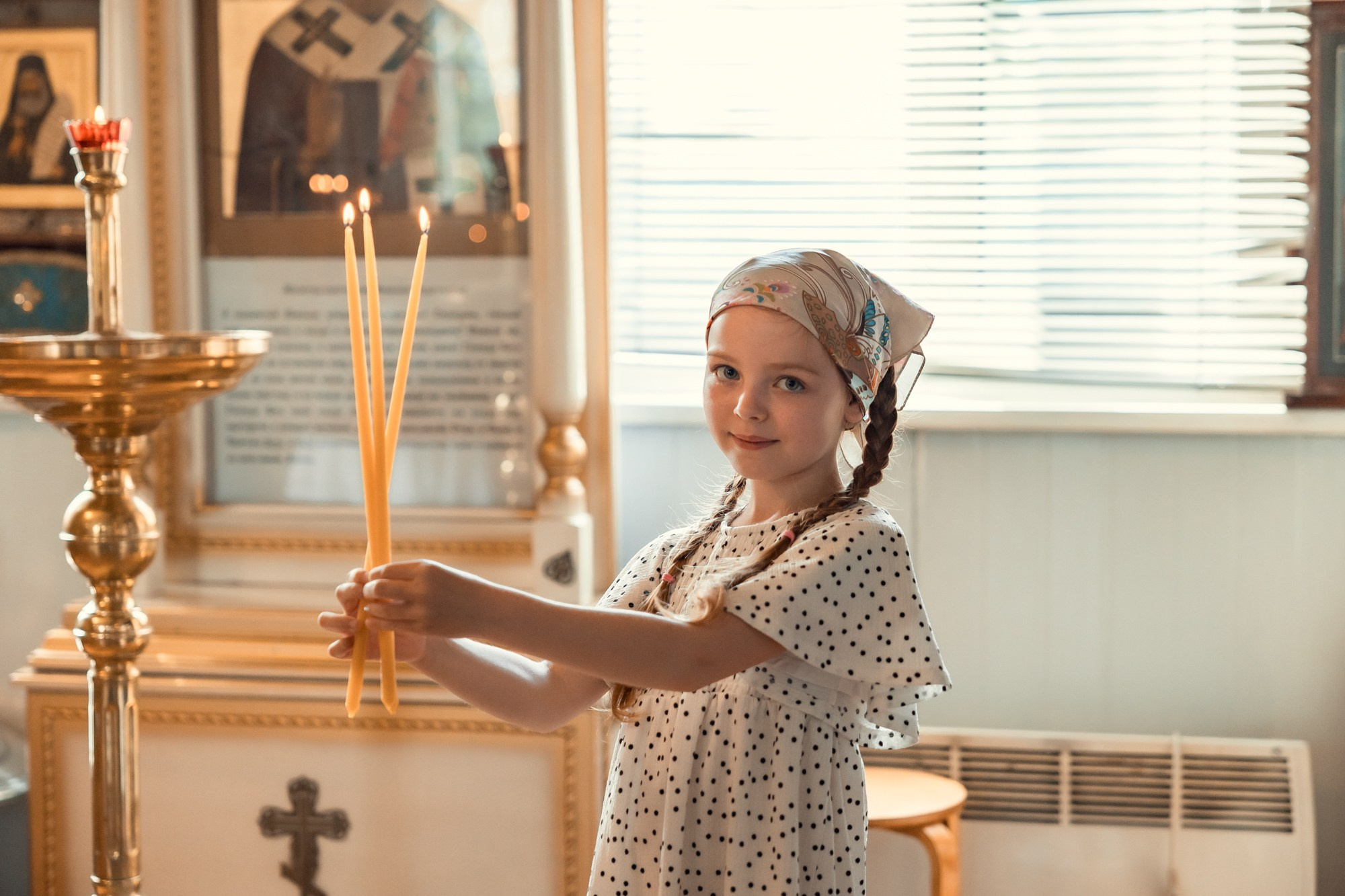 Крещение Варвары. Семейный фотограф и фотограф на Крещение, Венчание в Москве и Подмосковье Людмила Клюева