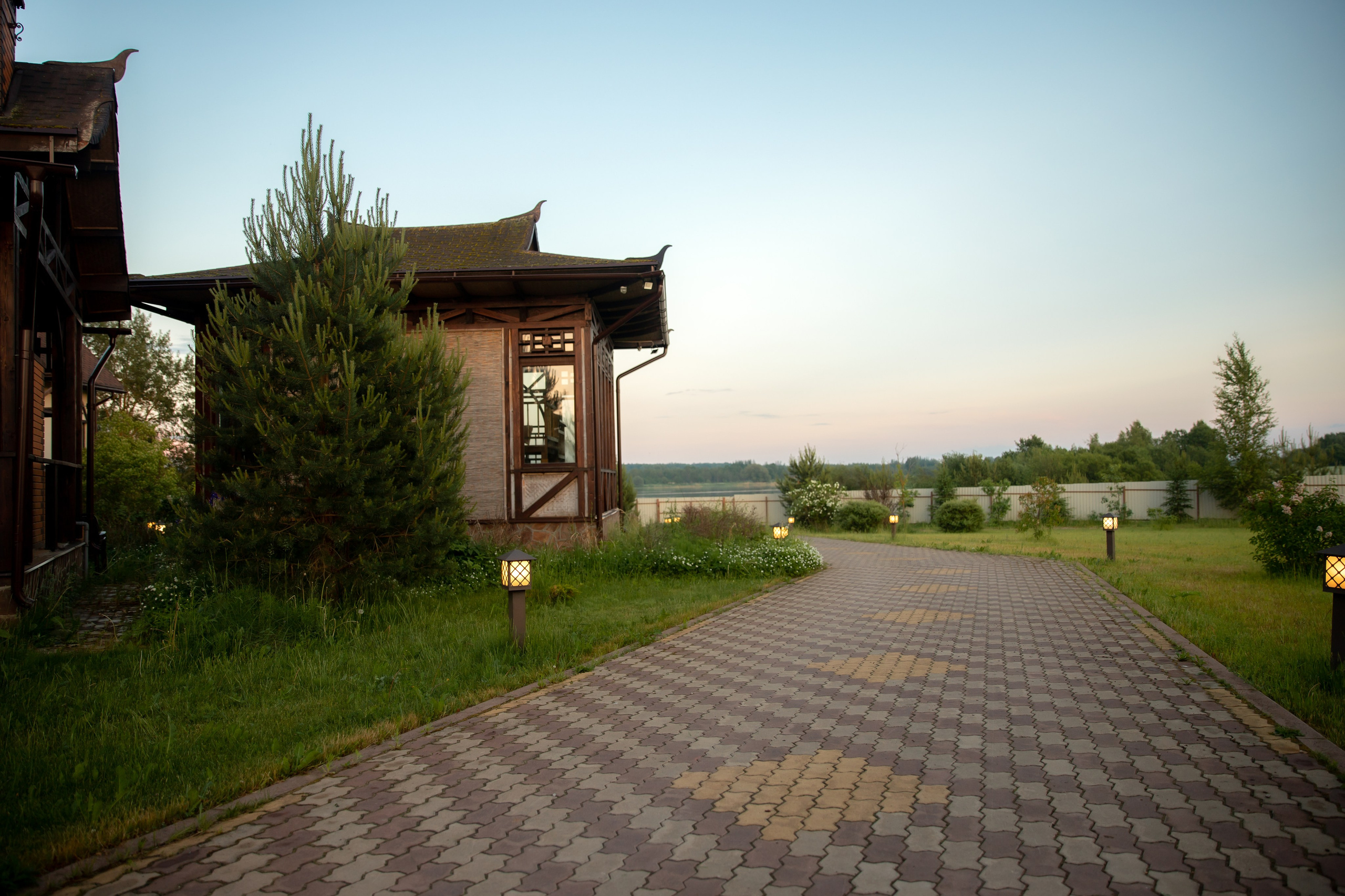 База отдыха в Тверской области. Территория. Фотограф недвижимости и контент-съемки в СПб