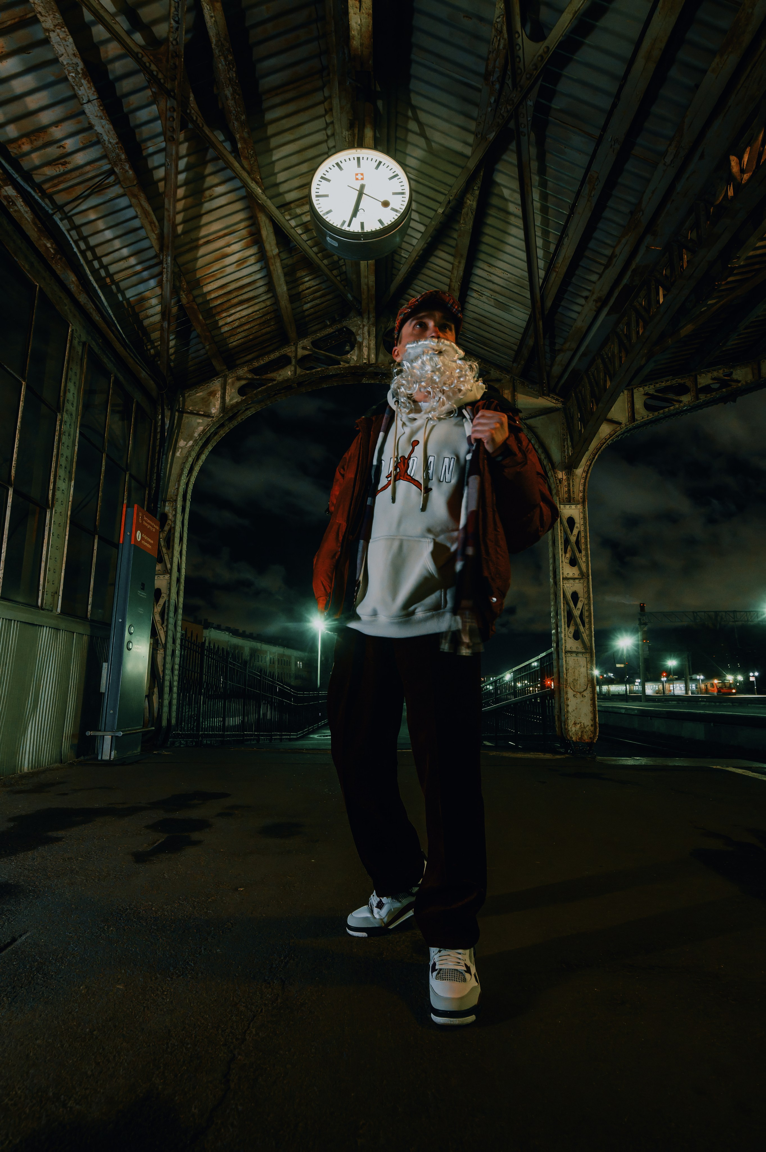 Дед Мороз на стиле. Профессиональный фотограф в Санкт-Петербурге