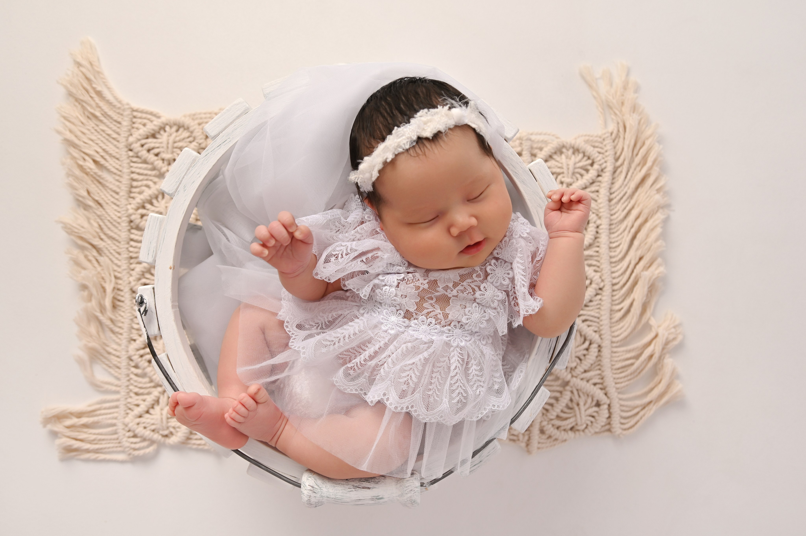 Мариям 17 дней. Фотограф Новорожденных и семейный Элла Огай г. Сатпаев