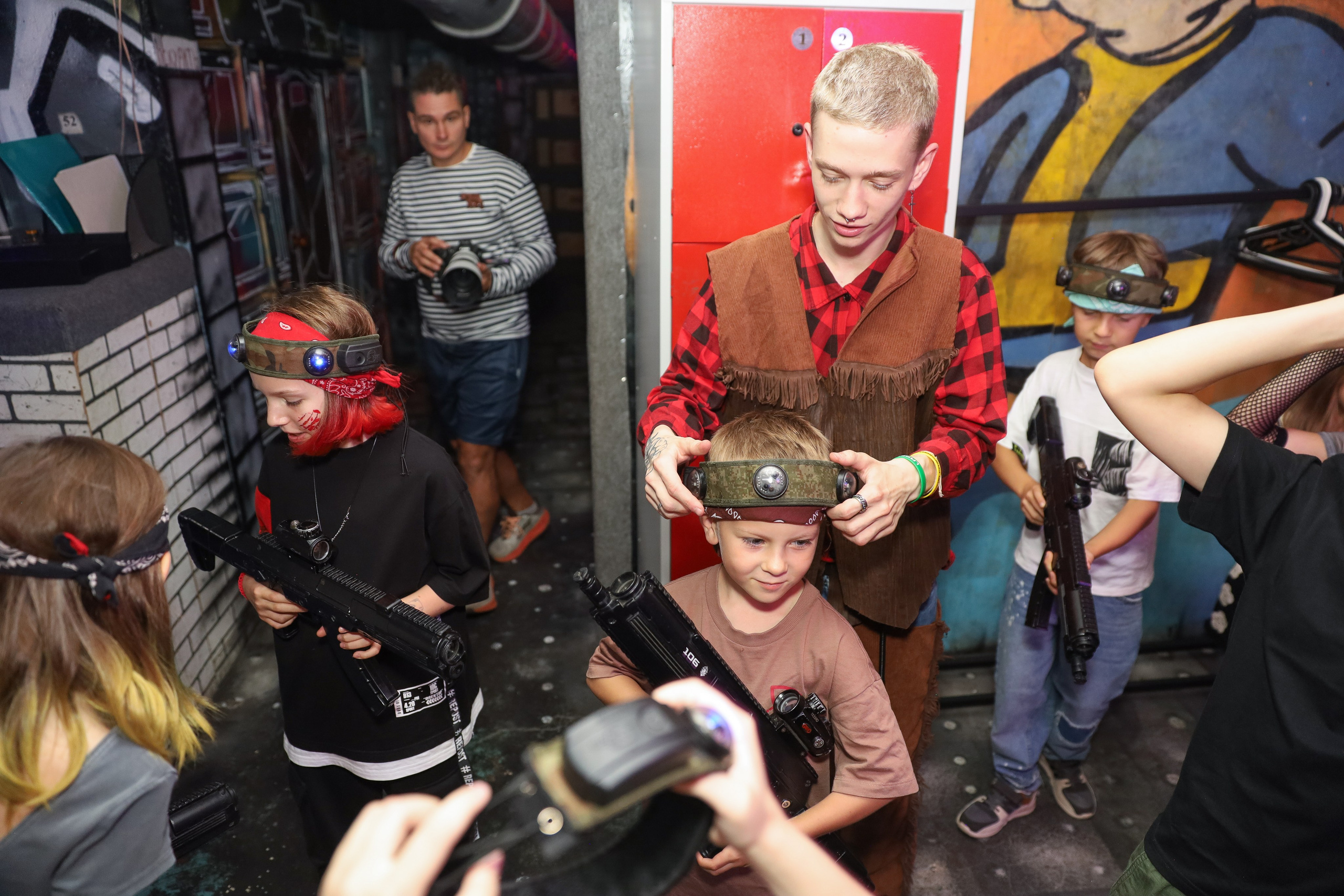 ДЕНЬ РОЖДЕНИЯ В ЛАЗЕРТАГ АРЕНА. Фотограф мероприятий Ирина Каширина