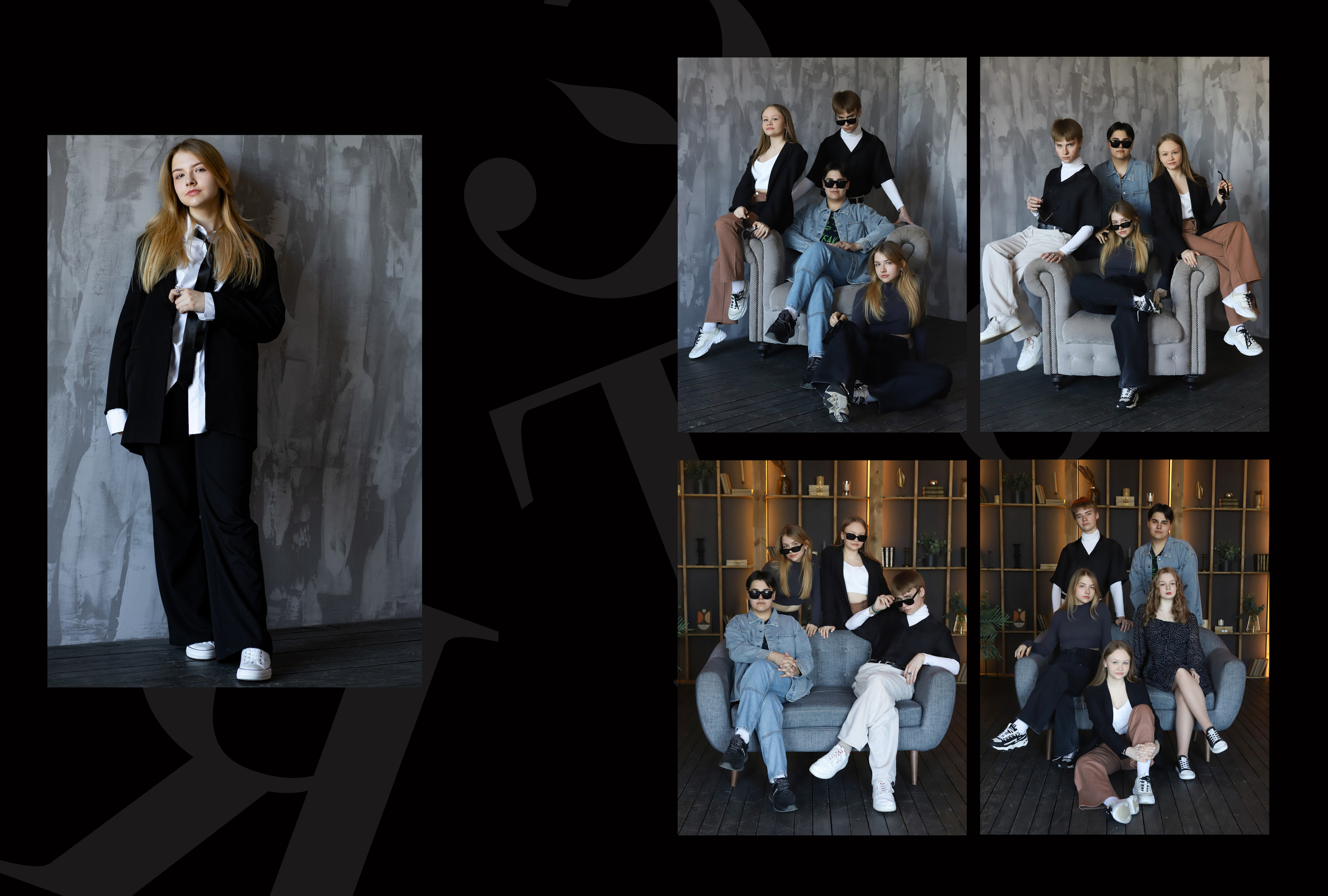 Альбом на 2 разворота 4 класс. Выпускные альбомы, индивидуальные фотосессии в Костроме