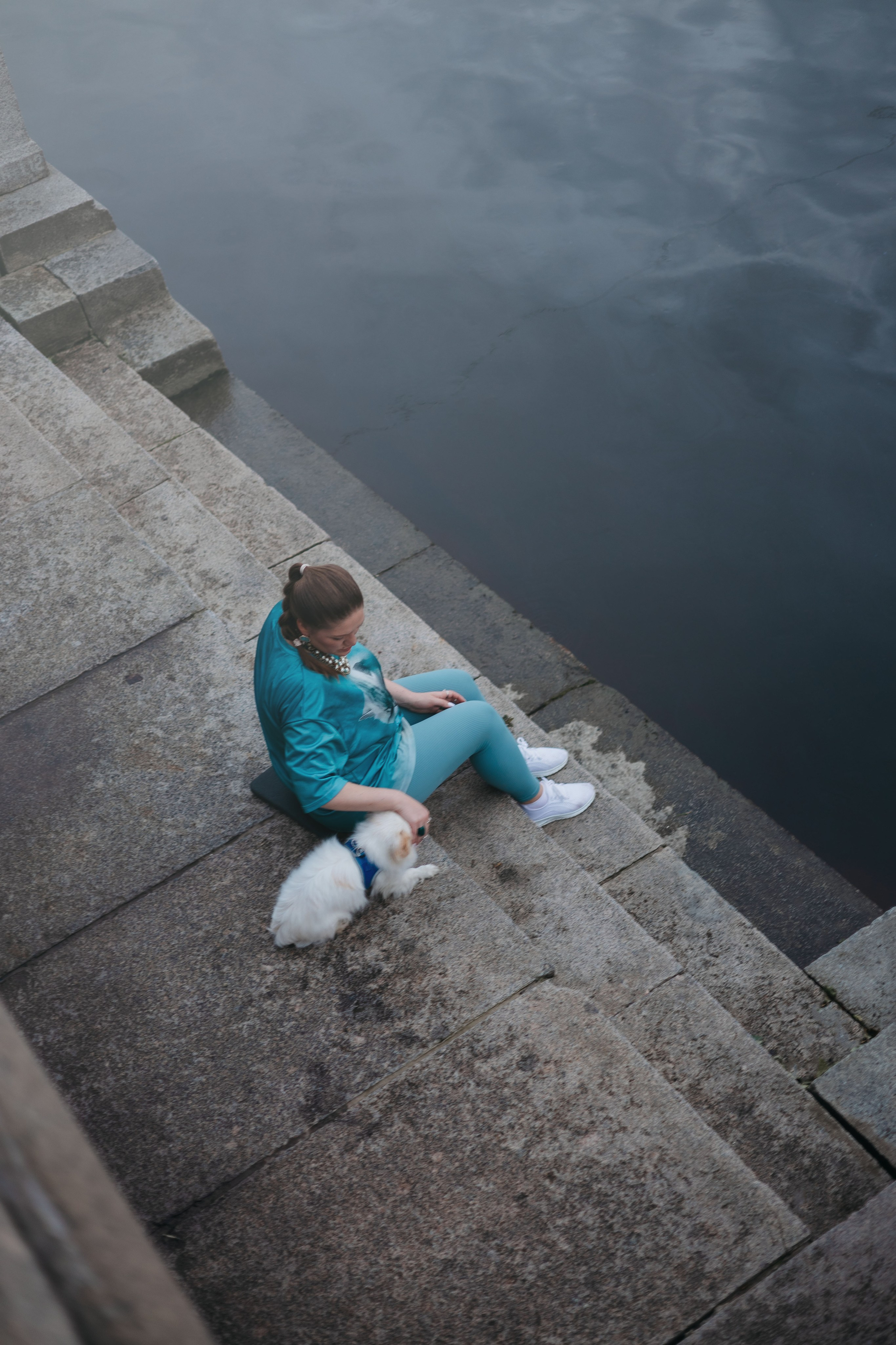 Александра и Айс. Фотограф животных Евгения Верцинская