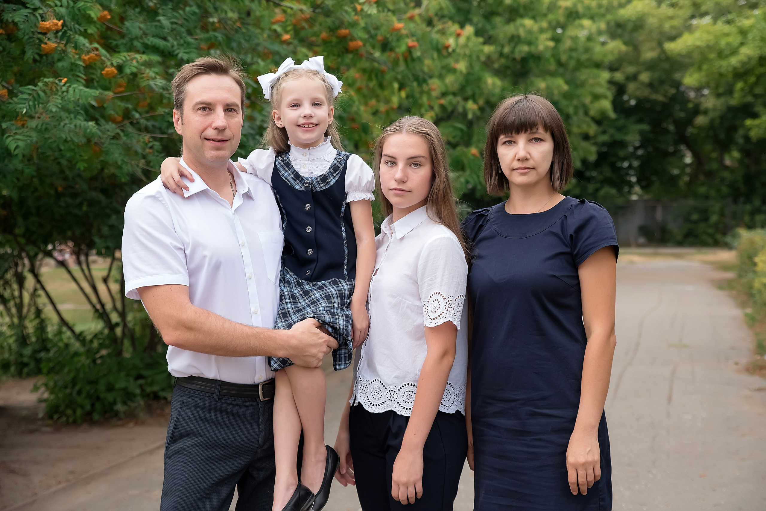 Наша первоклассница!