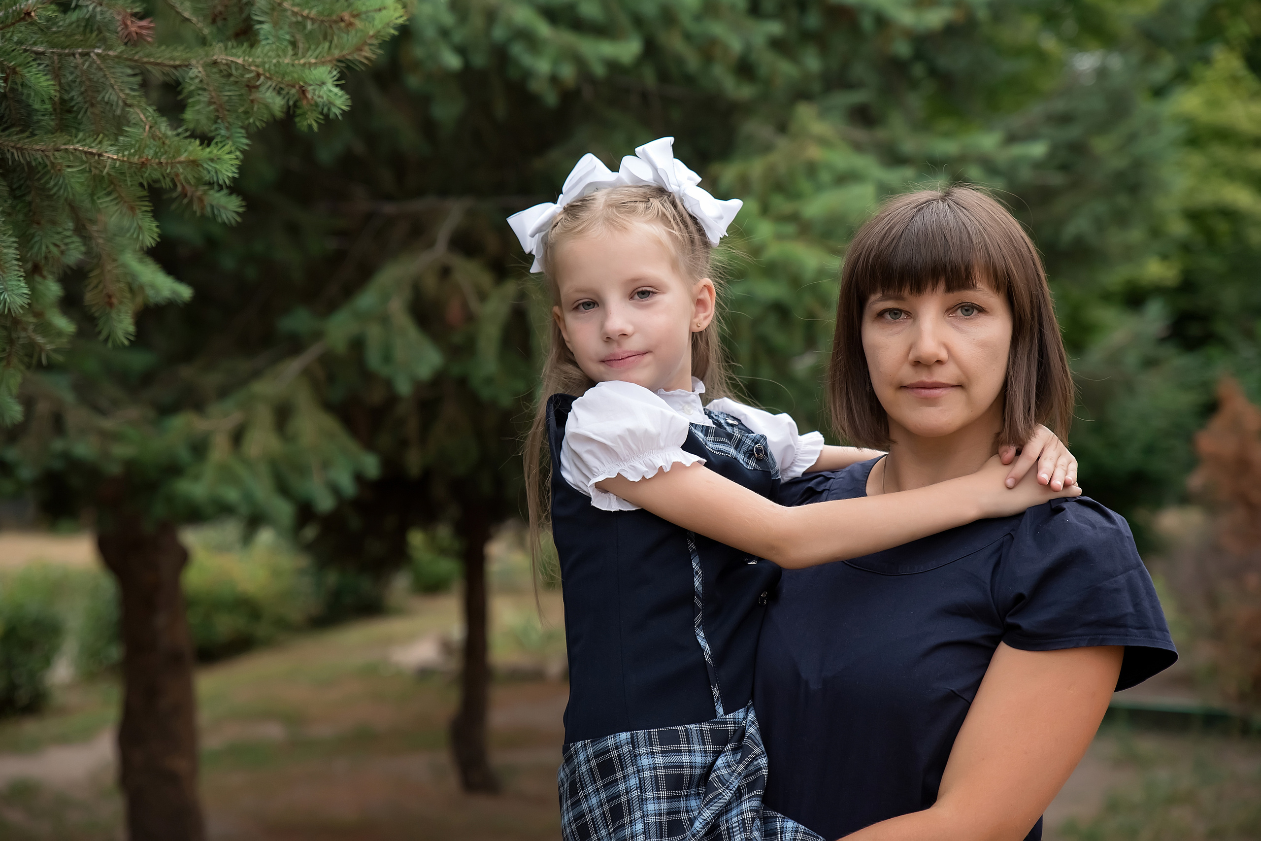 Наша первоклассница!