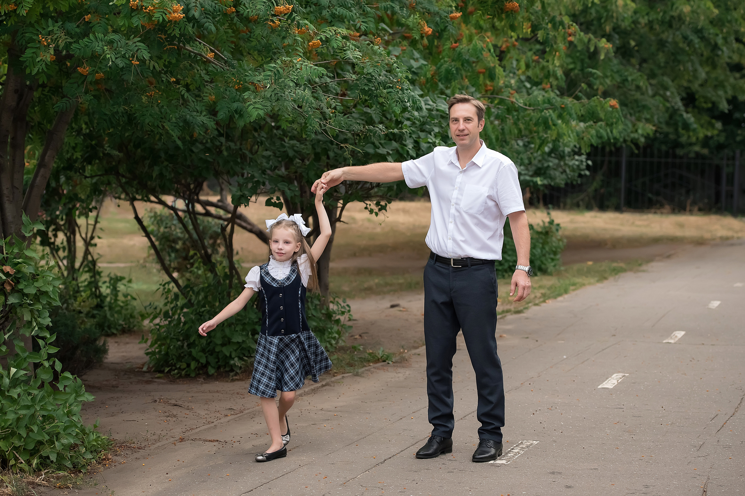 Наша первоклассница!