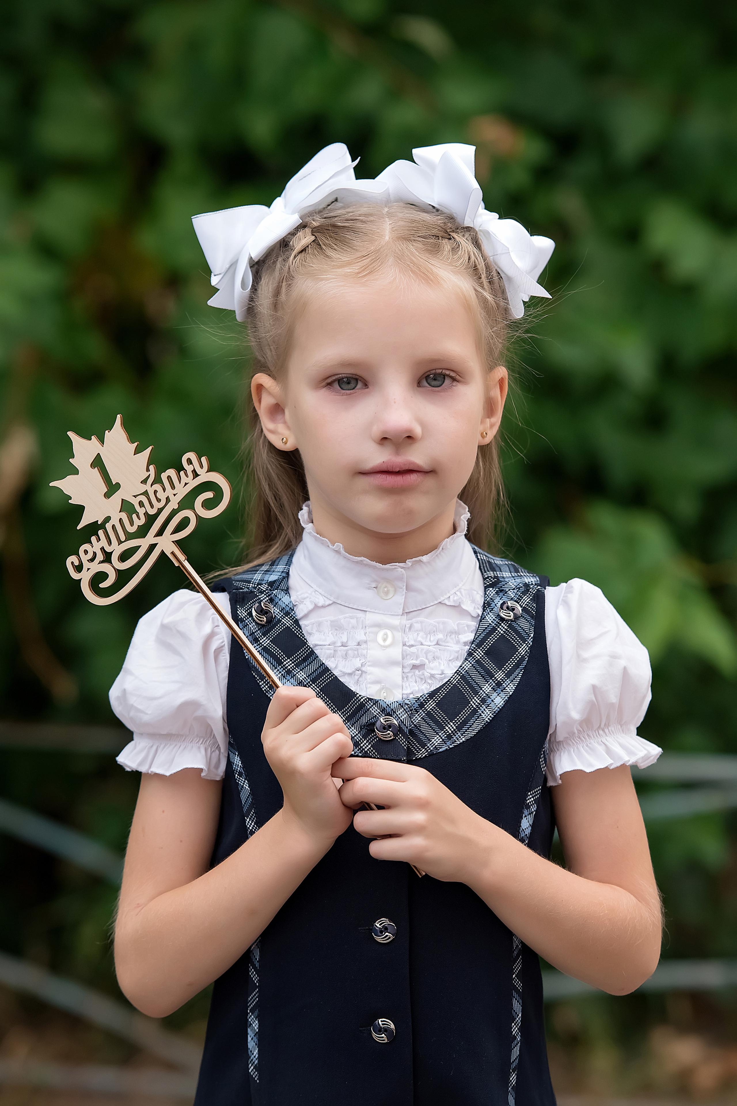 Наша первоклассница!