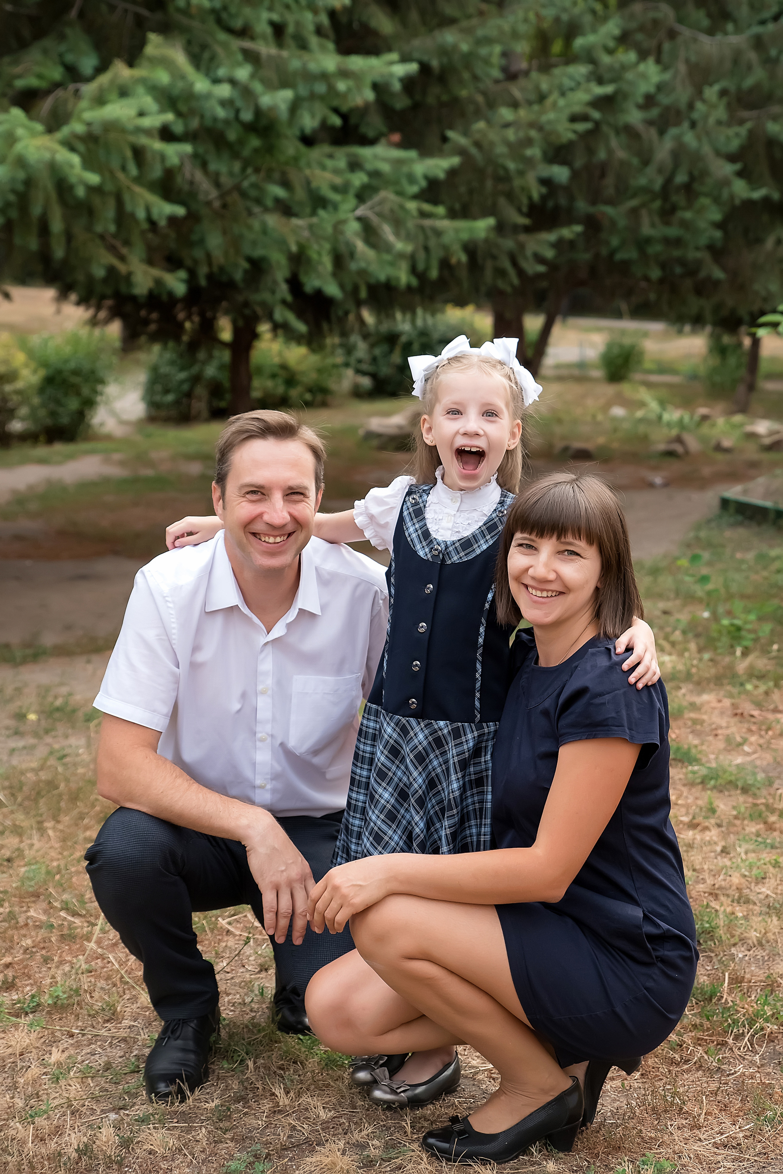 Наша первоклассница!