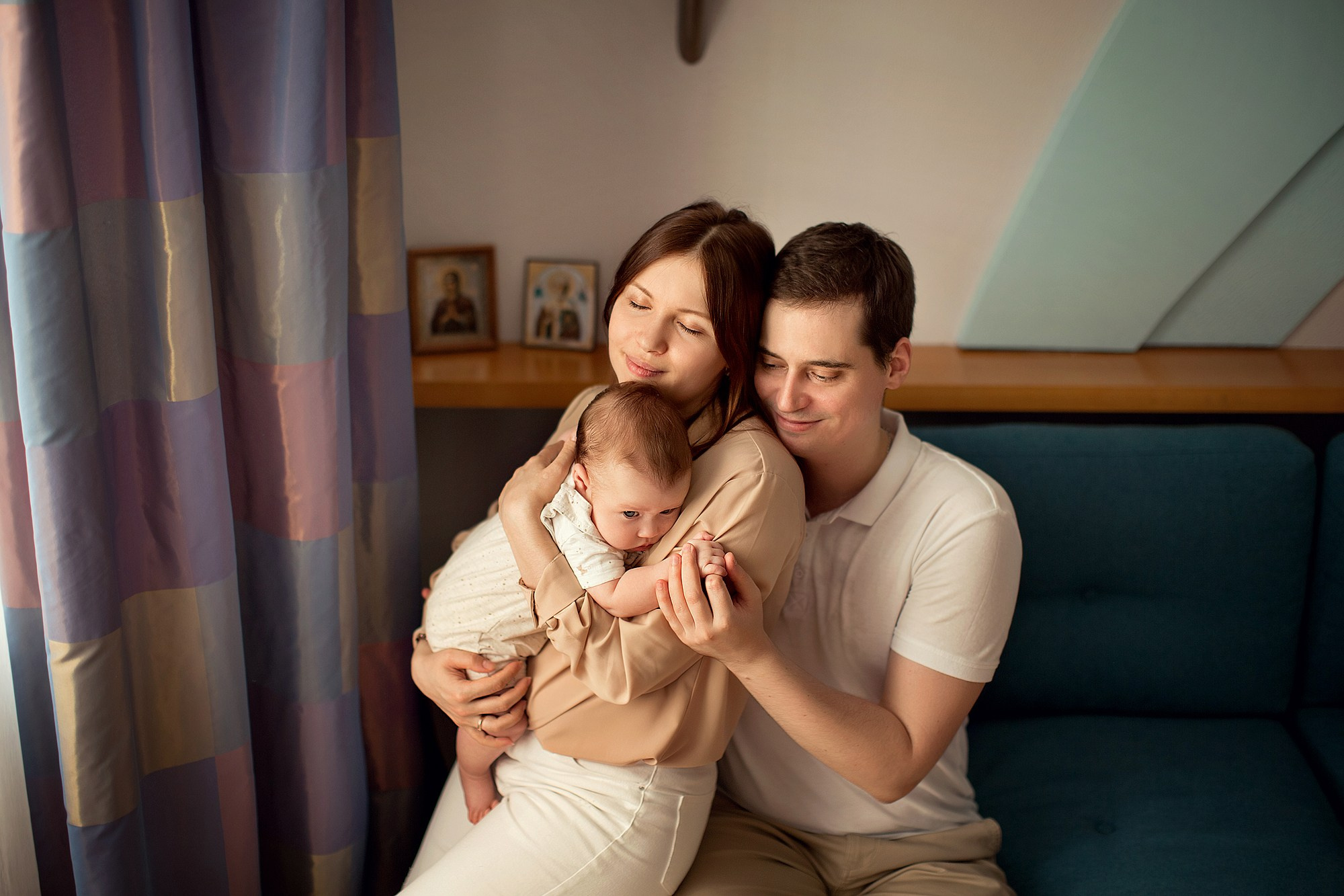 Фотосессия с малышом с домашних условиях. Tatyana Nadezhdina Family photographer