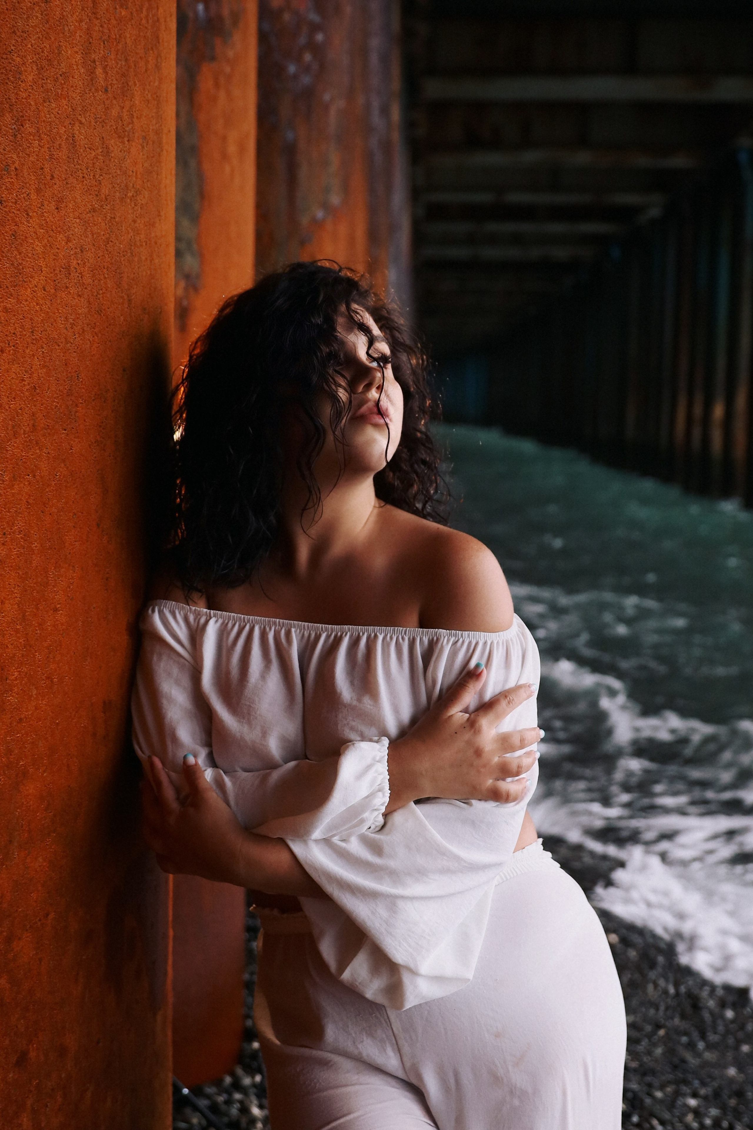 Женский портрет на природе в Сочи. Профессиональный фотограф в Сочи Виктория Джой. Обучение