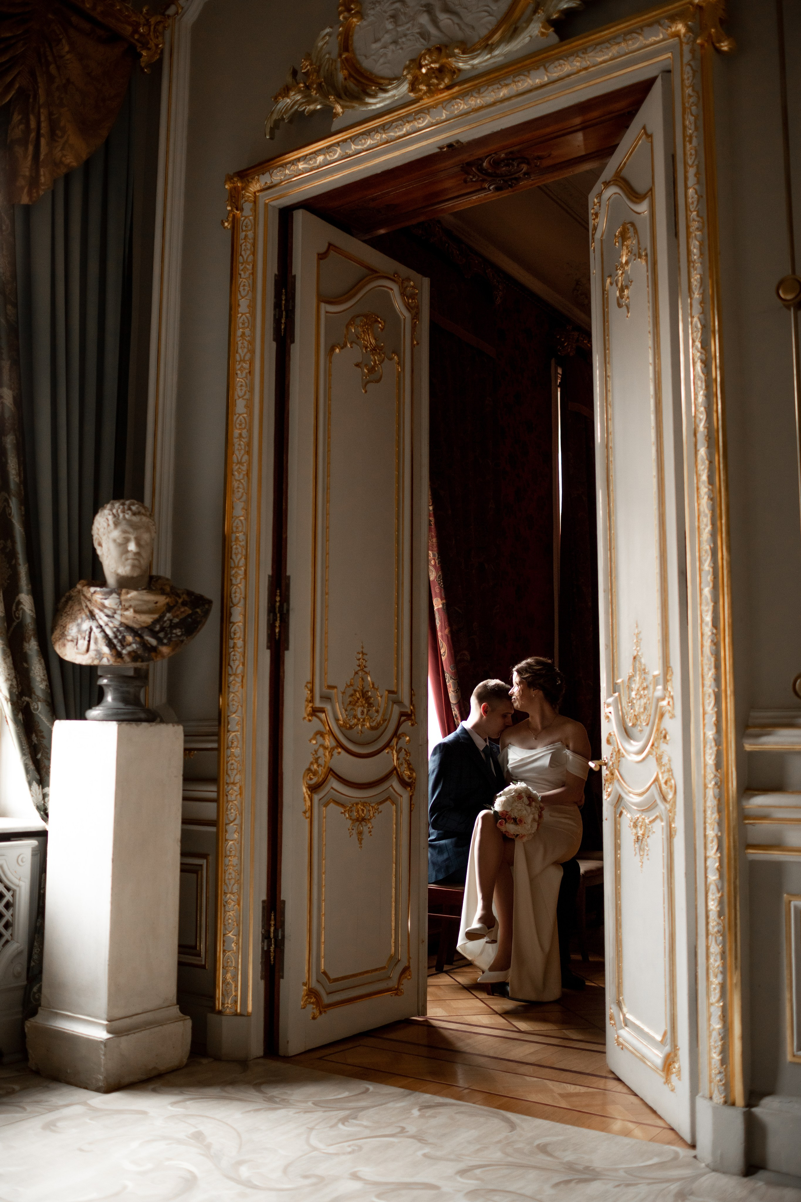 Свадебная фотосессия в Санкт-Петербурге. Свадебный фотограф Кирилл Белый