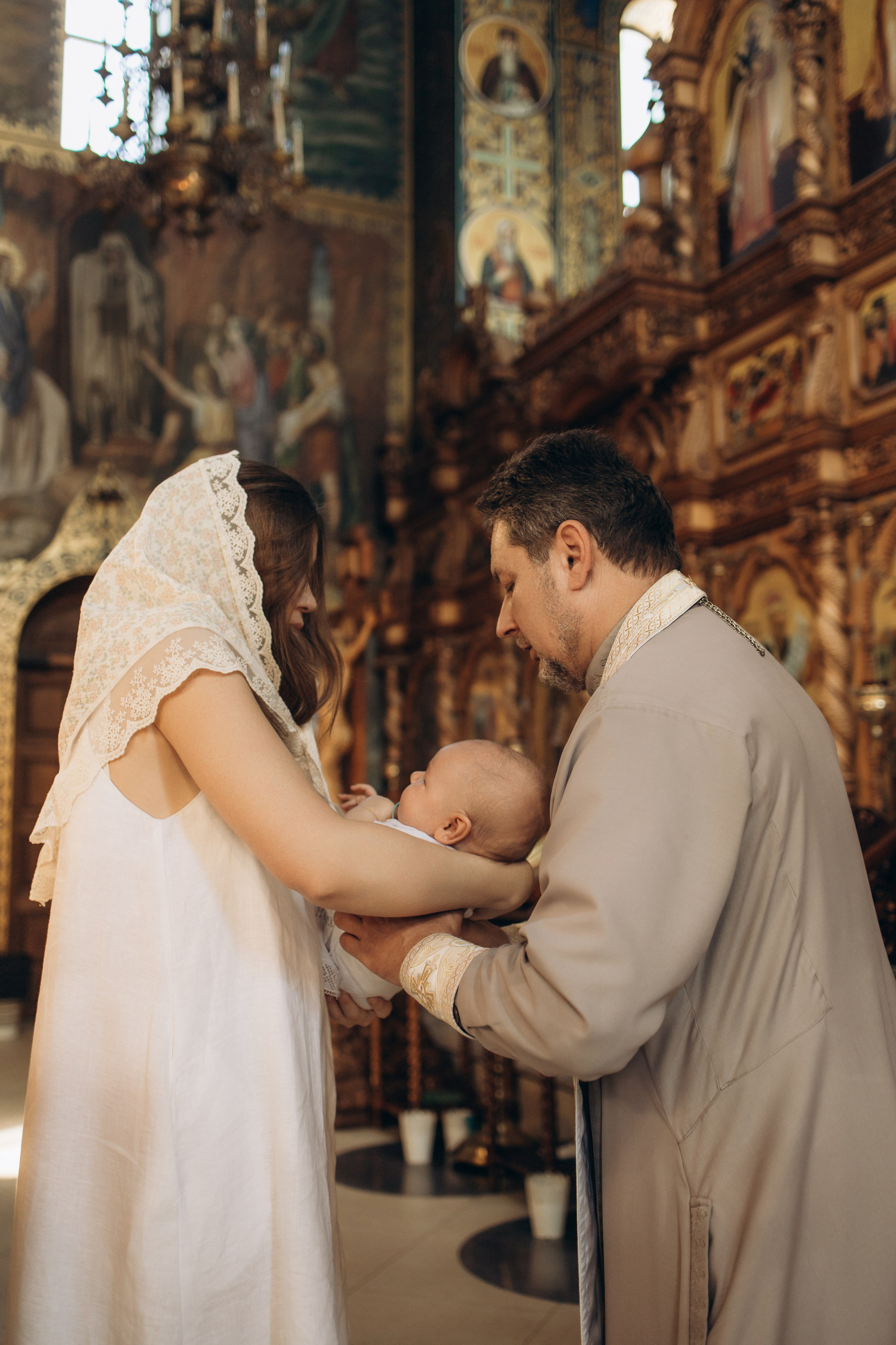 Крещение Ивана. Самый теплый фотограф в Краснодаре Рябоконь Ксения