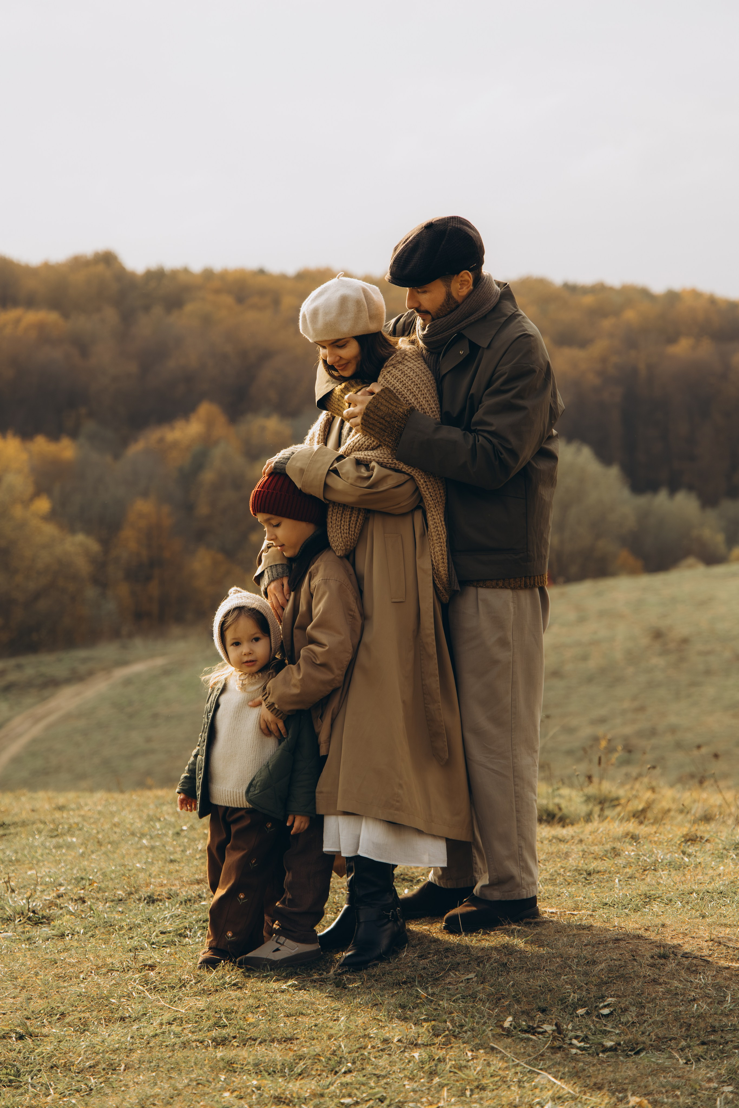Теплая осенняя история. Семейный фотограф в Москве Лоншакова Кристина