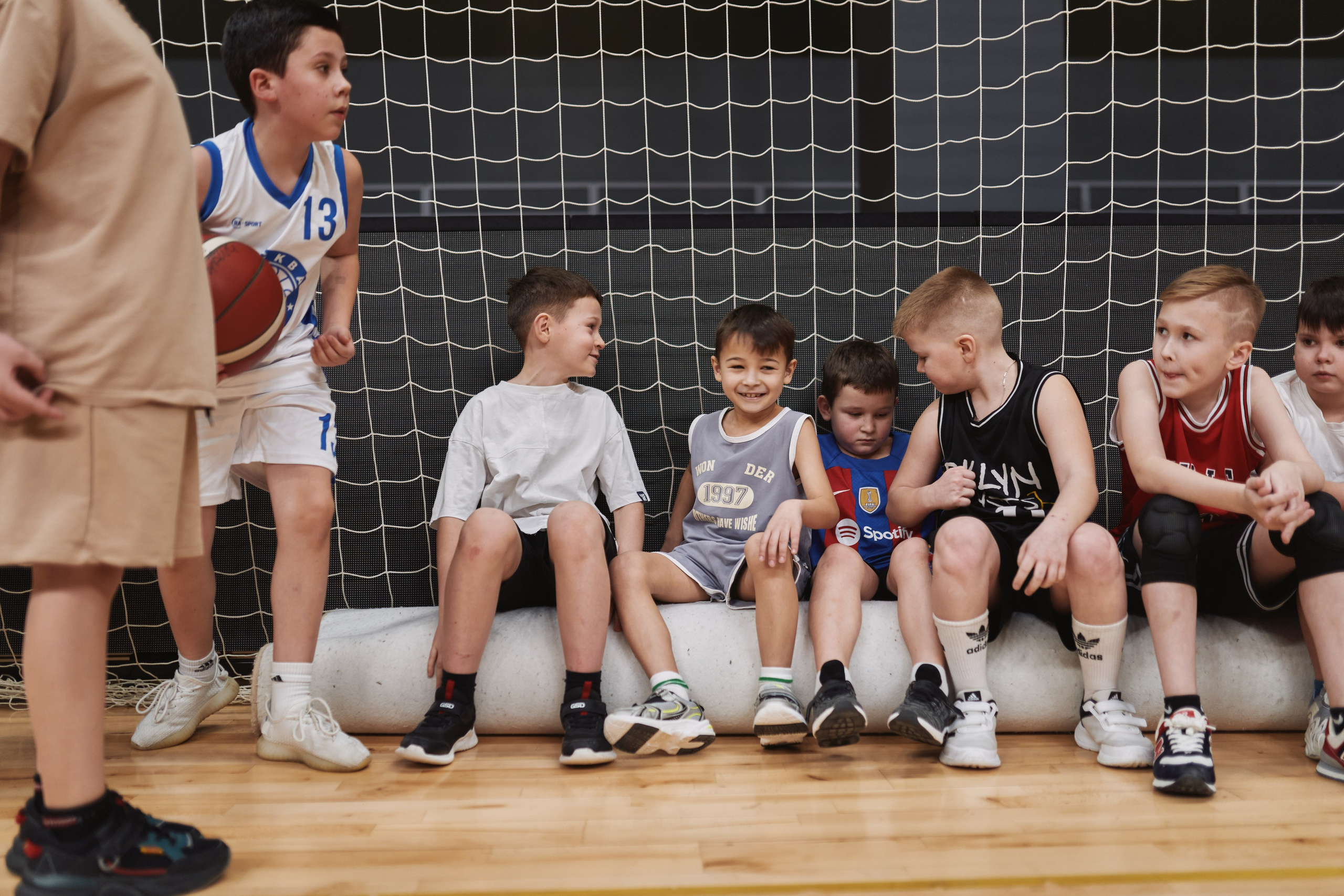 Новогодний баскетбол 2025. Детская лига. Евгений Бреча. Коммерческий и бэкстейдж фотограф в Москве