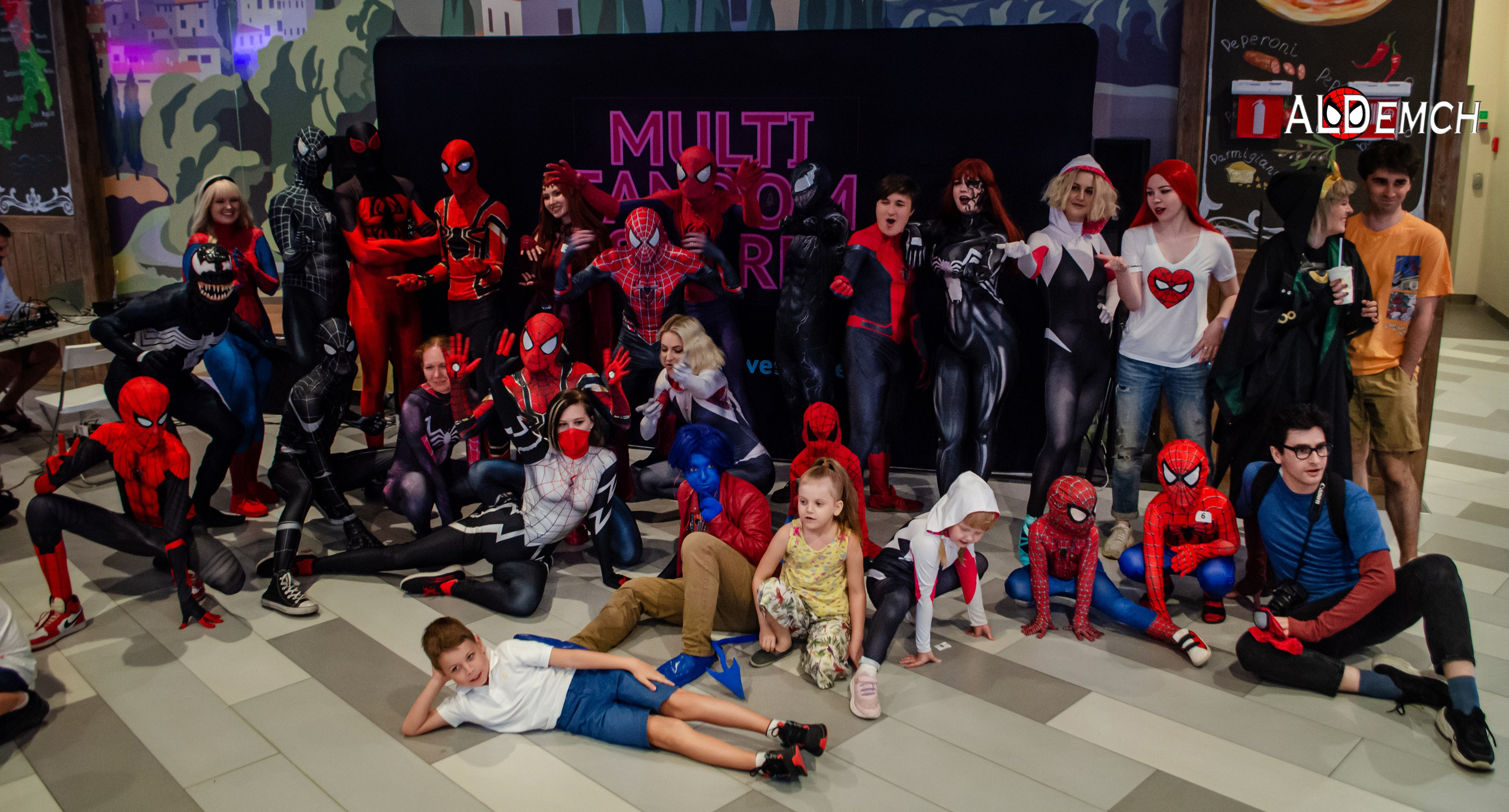 Фотосессия на Дне рождения Человека-Паука в Москве