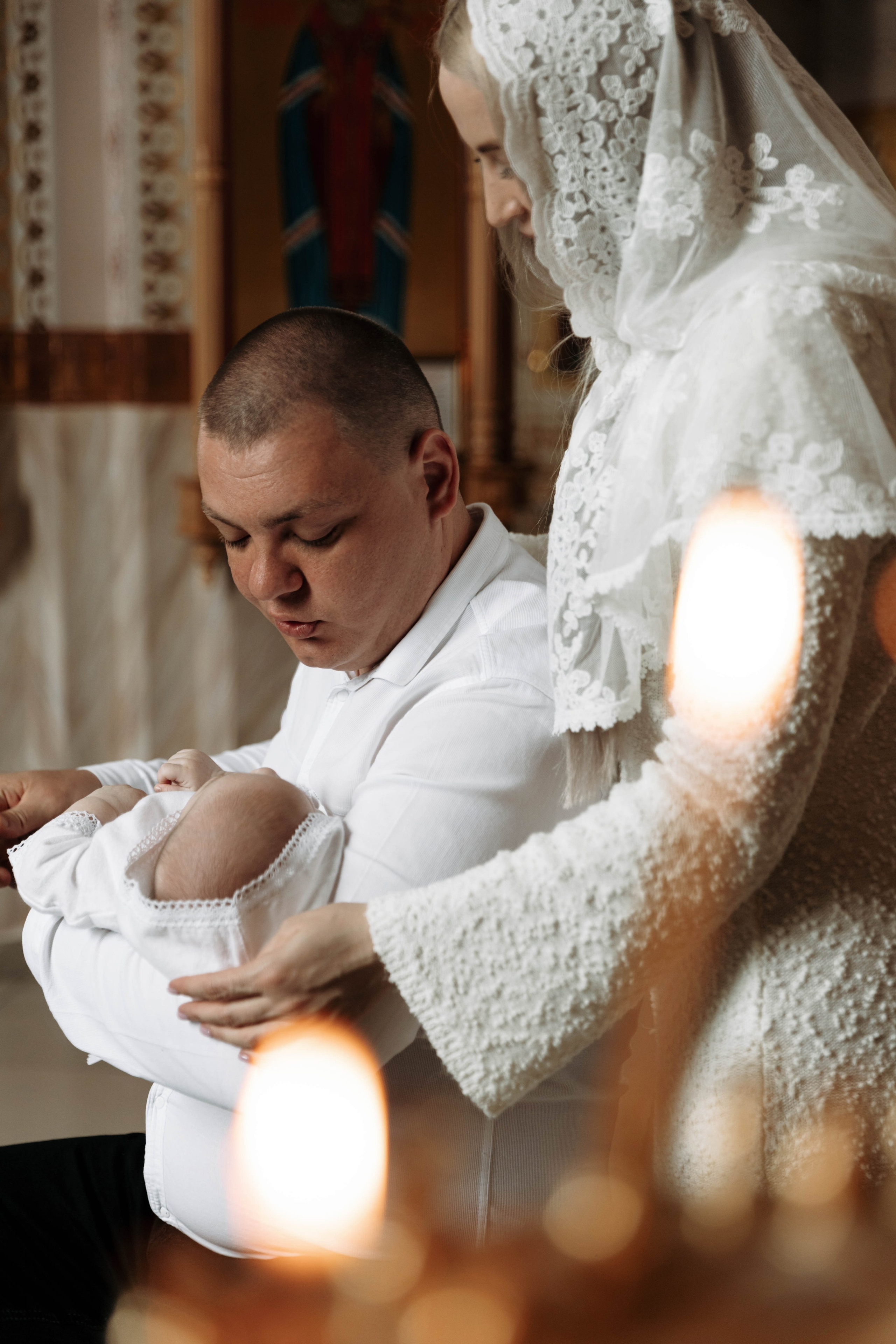 Таинство Крещения Никиты. Фотограф Сальск Катерина