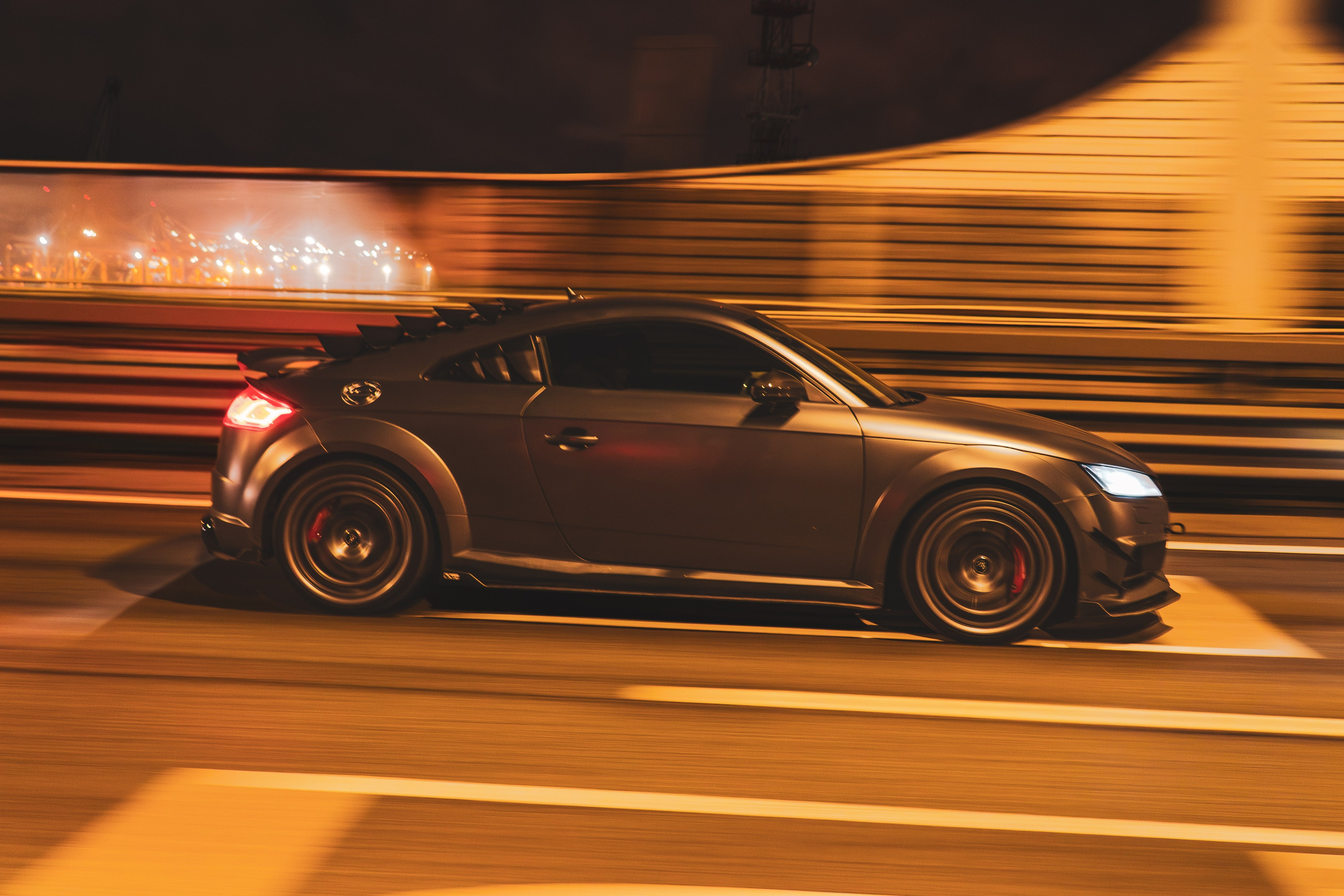Audi TTs Night ed. Автомобильный фотограф в Санкт-Петербурге