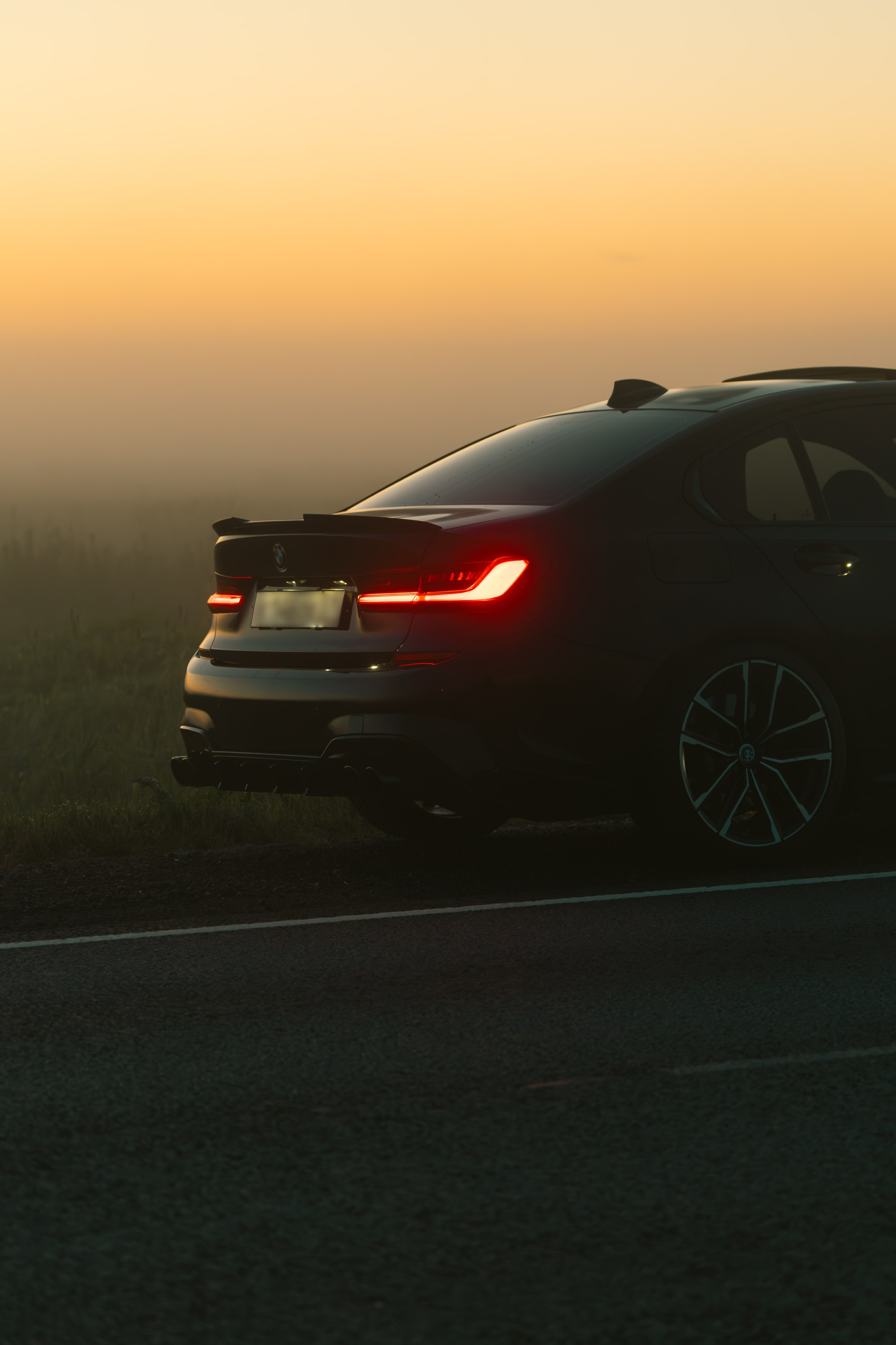 BMW 3 Series Night ed. Автомобильный фотограф в Санкт-Петербурге