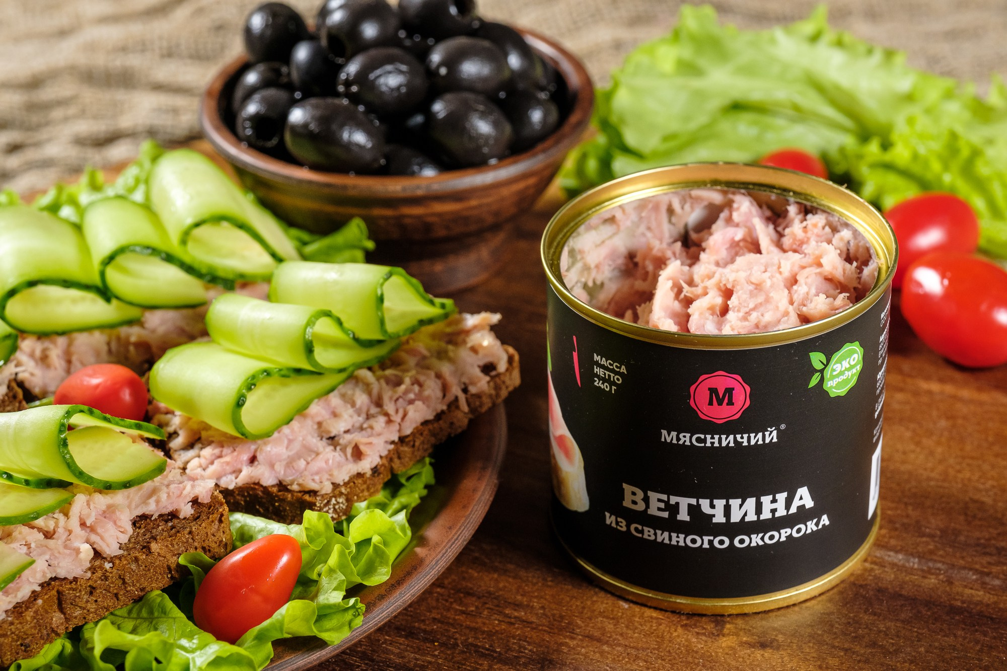 Рекламная фотосъемка ассортимента продукции компании