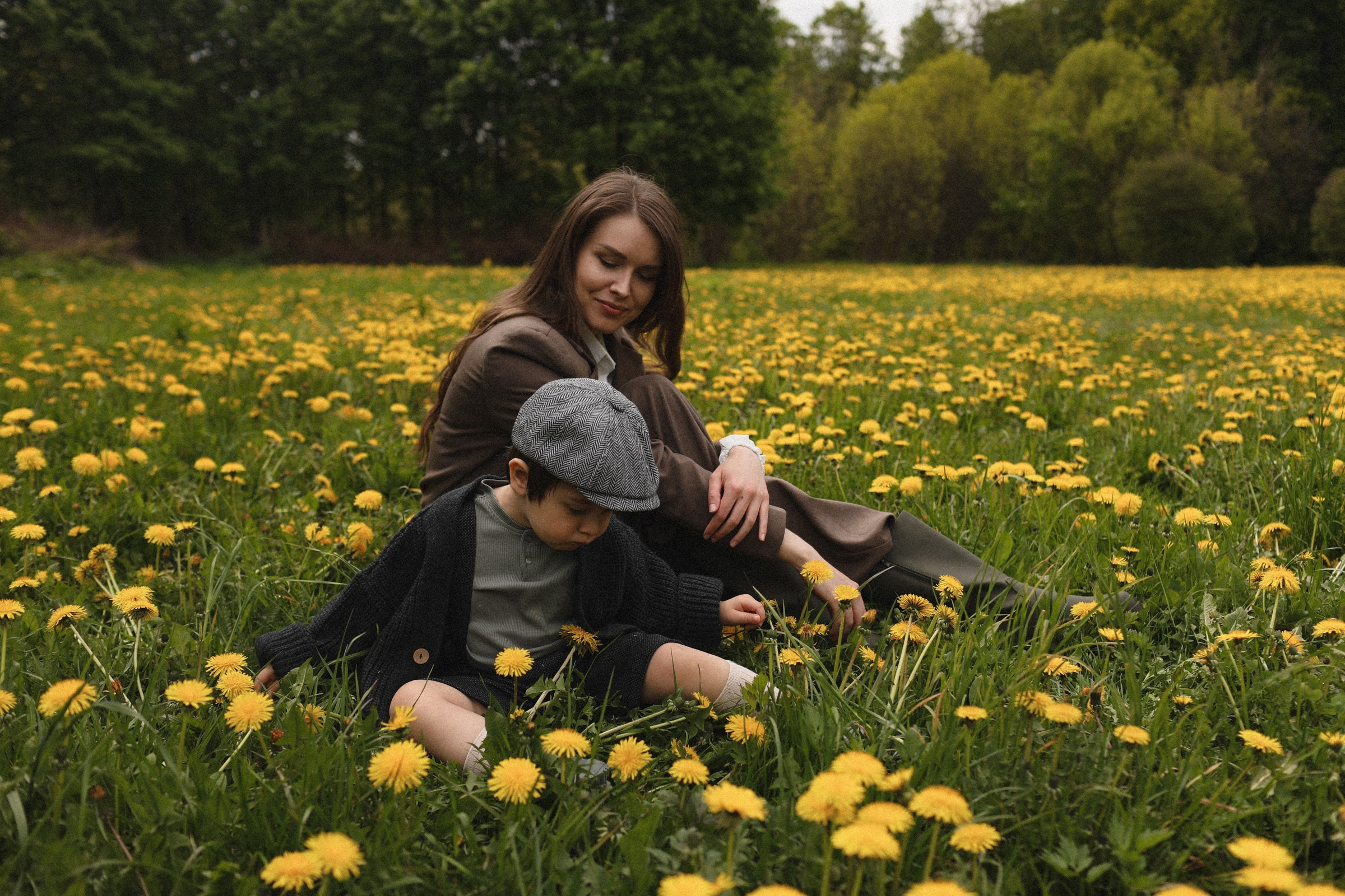 Одуванчики. Семейный фотограф в Москве Алевтина Носова