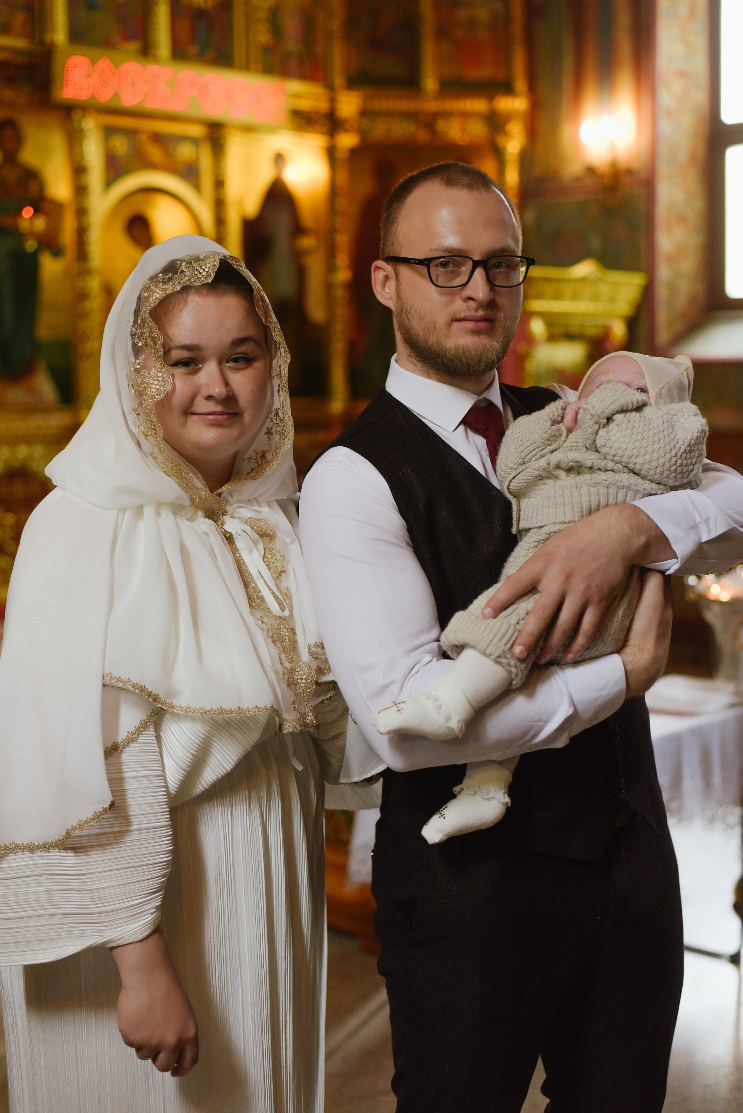 Таинство крещения Виктории. Фотограф Лола Волна, город Москва