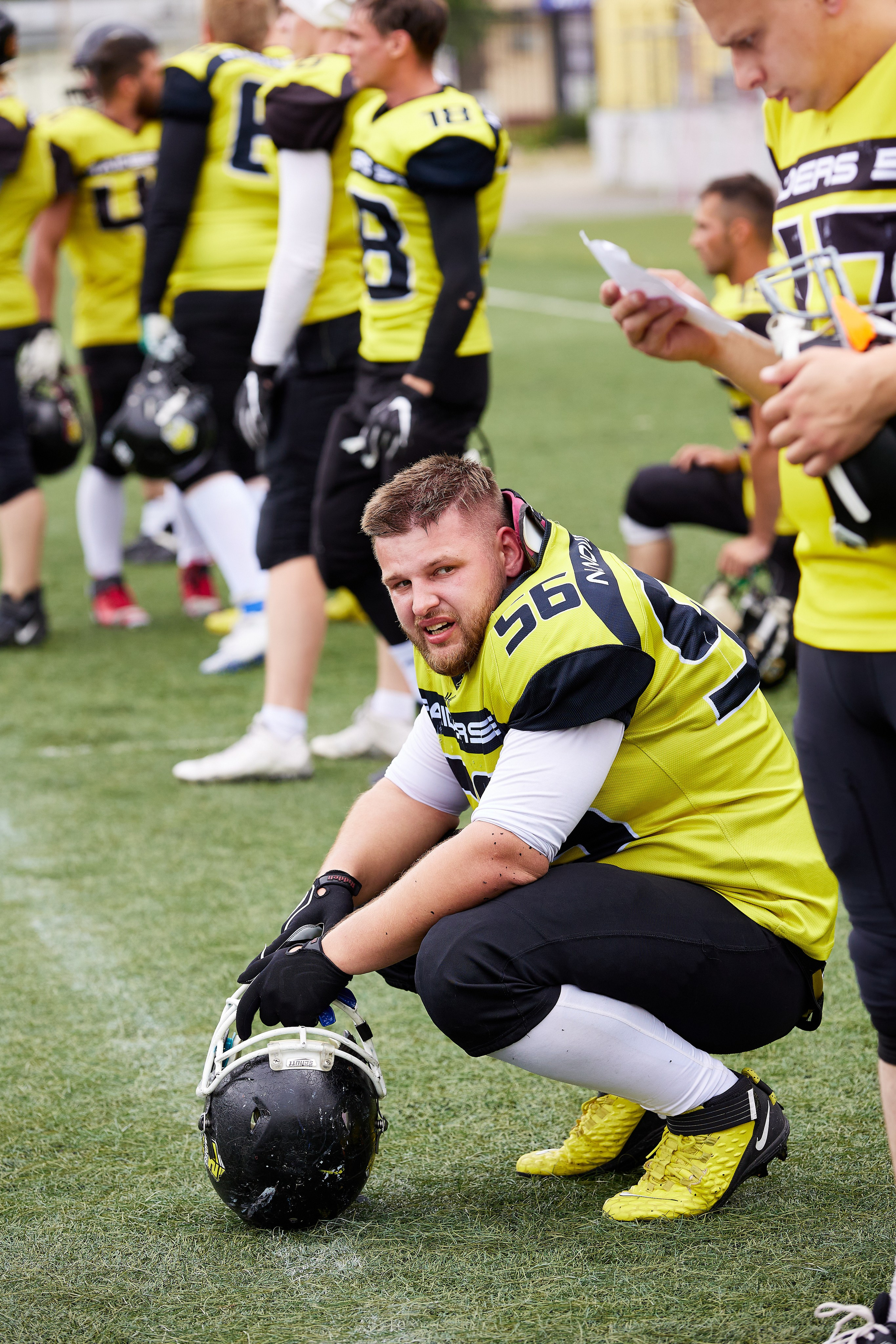 Американский футбол. Матч Чемпионата России — Рейдерс52 — Драконы. Светлана Родионова — фотограф спортивный и не только