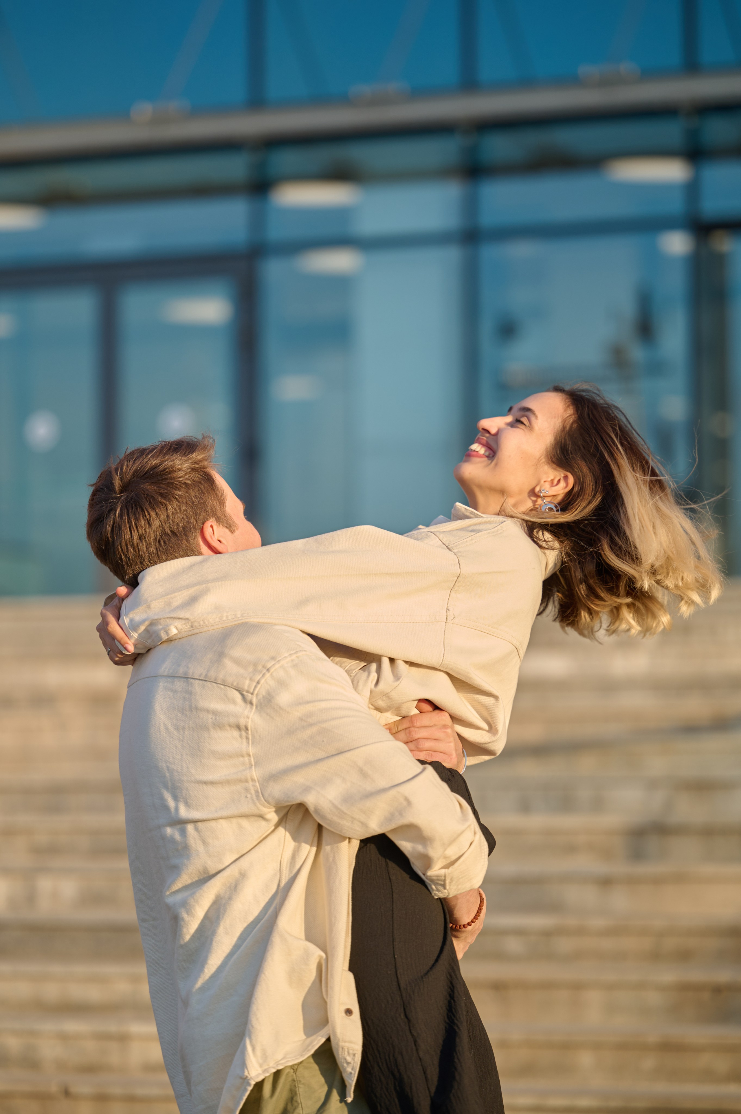 Ренита и Егор с Фокси и Пени. Фотограф анималист в Казани Алина Сулейманова. Фотограф животных