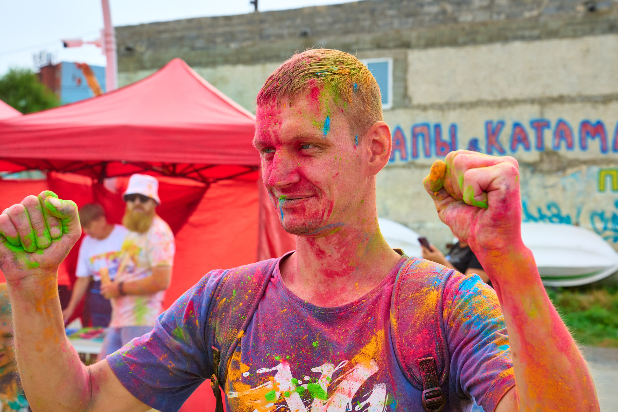 Фестиваль красок Холи. Профессиональный репортажный фотограф Инесса Иминова