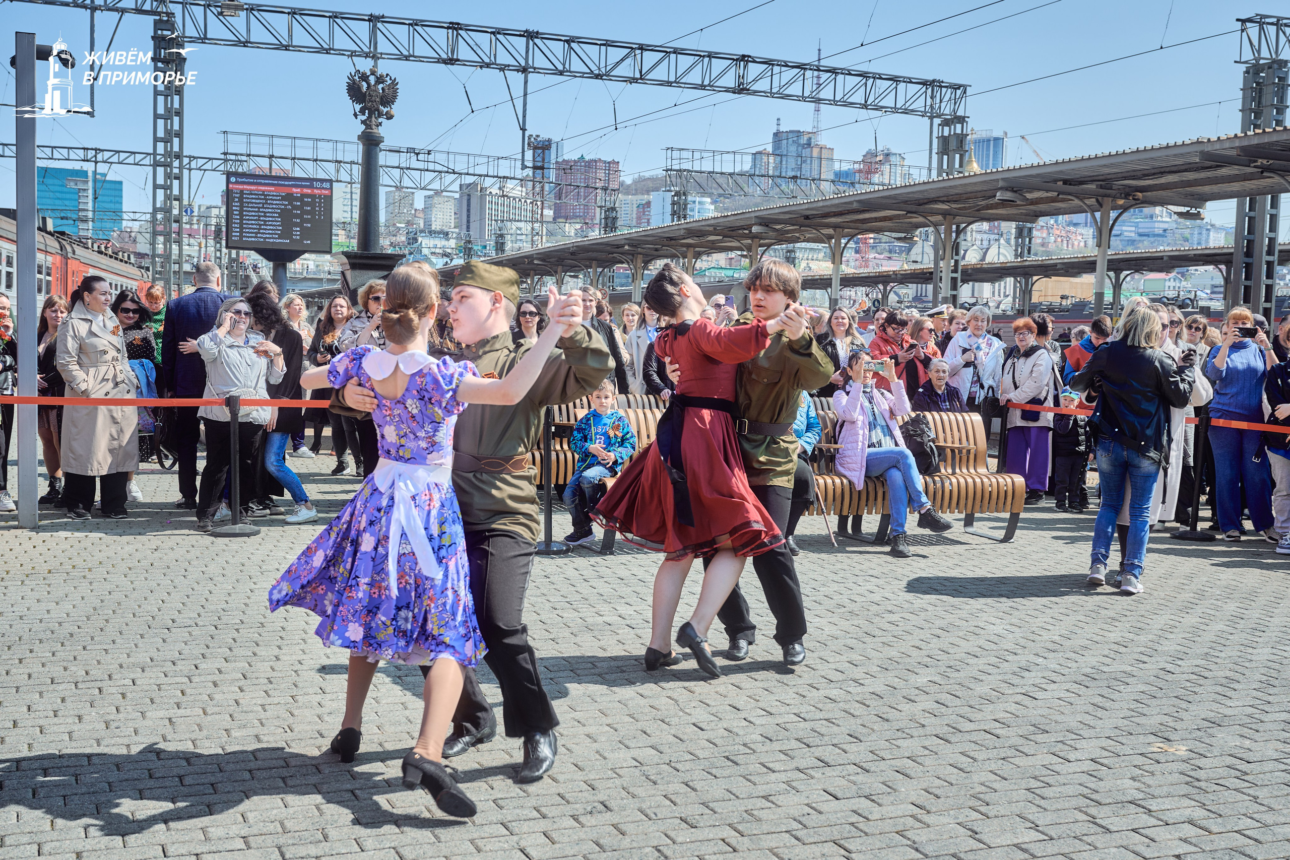 Поезд победы. Профессиональный репортажный фотограф Инесса Иминова