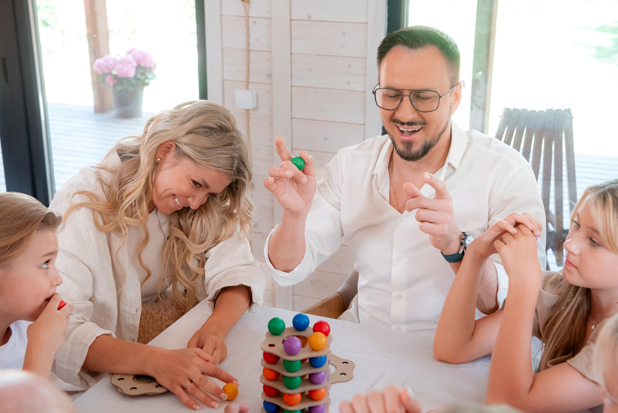 Рекламная съёмка для Царицынской игрушки с семьёй Клюс в Волгограде. Фотограф в Волгограде и Волжском Александр Горбань