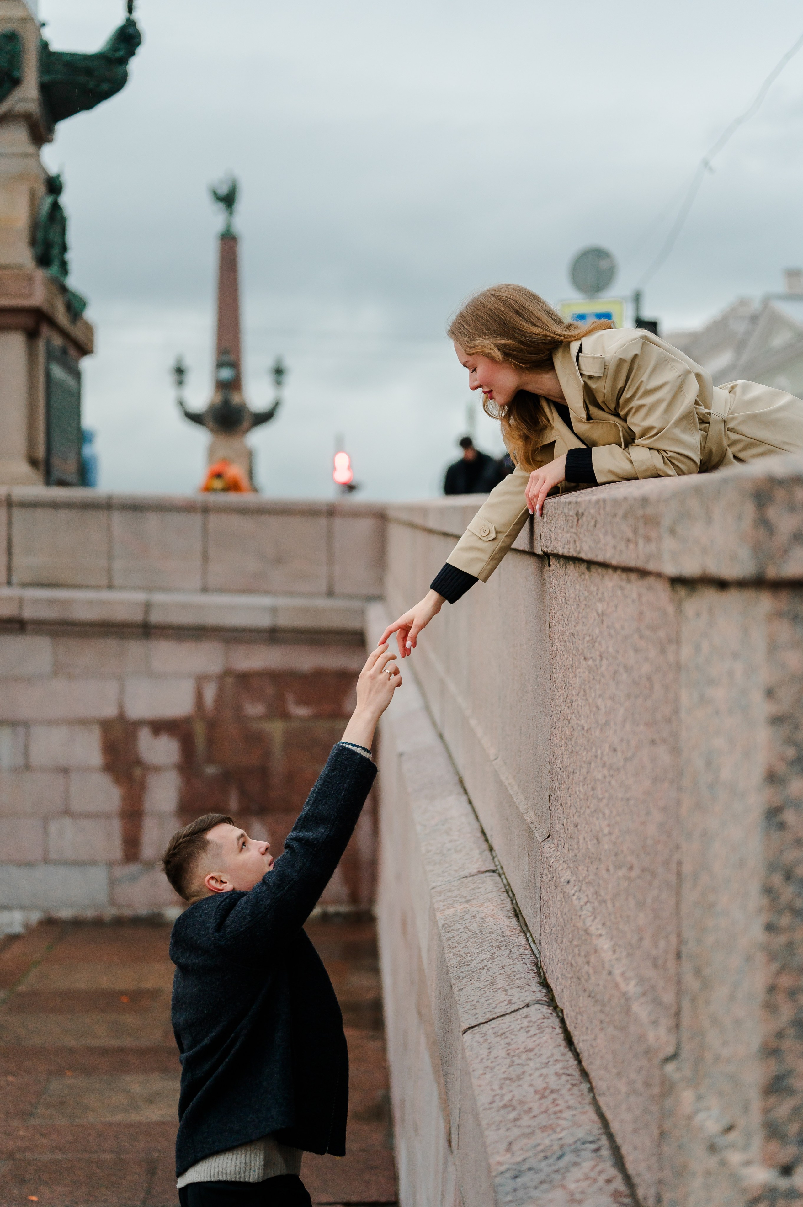A&M, лавстори в центре СПб. Свадебный и семейный фотограф Евгения Кононова