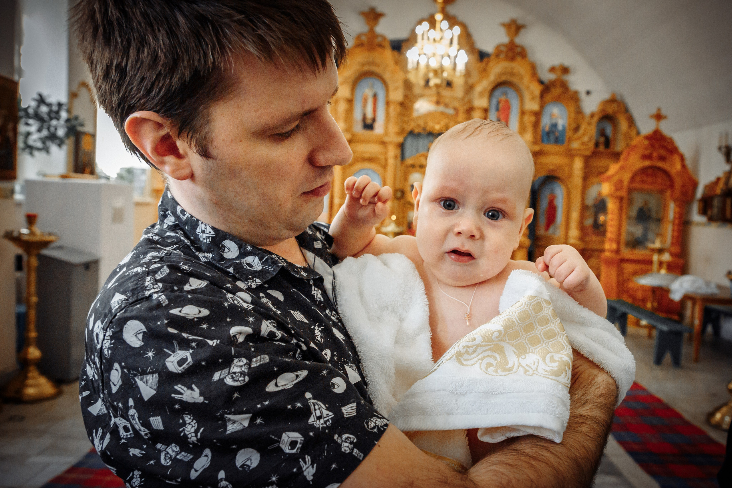 Крещение. Фотограф в Тюмени Алексей Модин