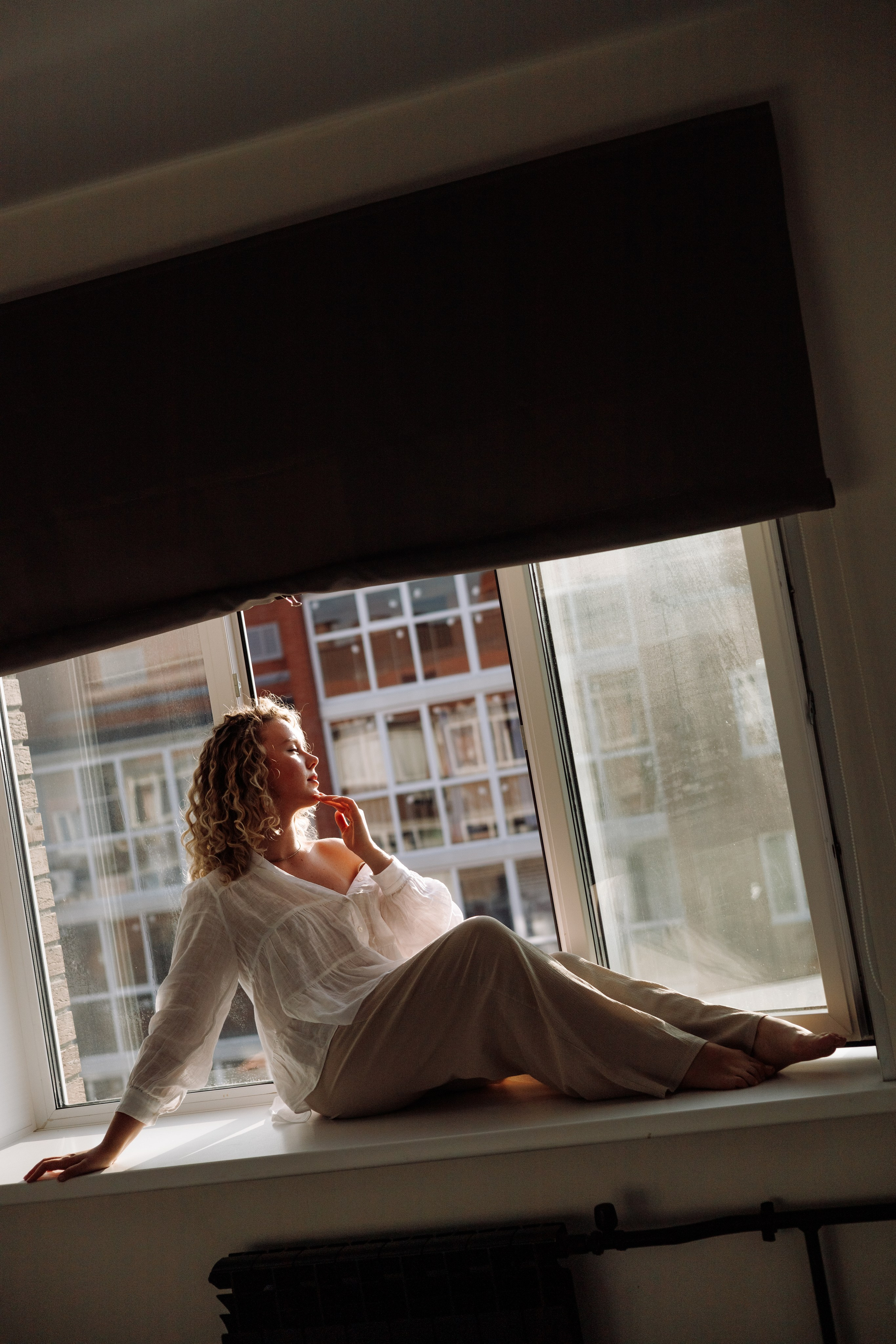 Даша с котом. Женский и семейный фотограф в Томске Алиса Качан