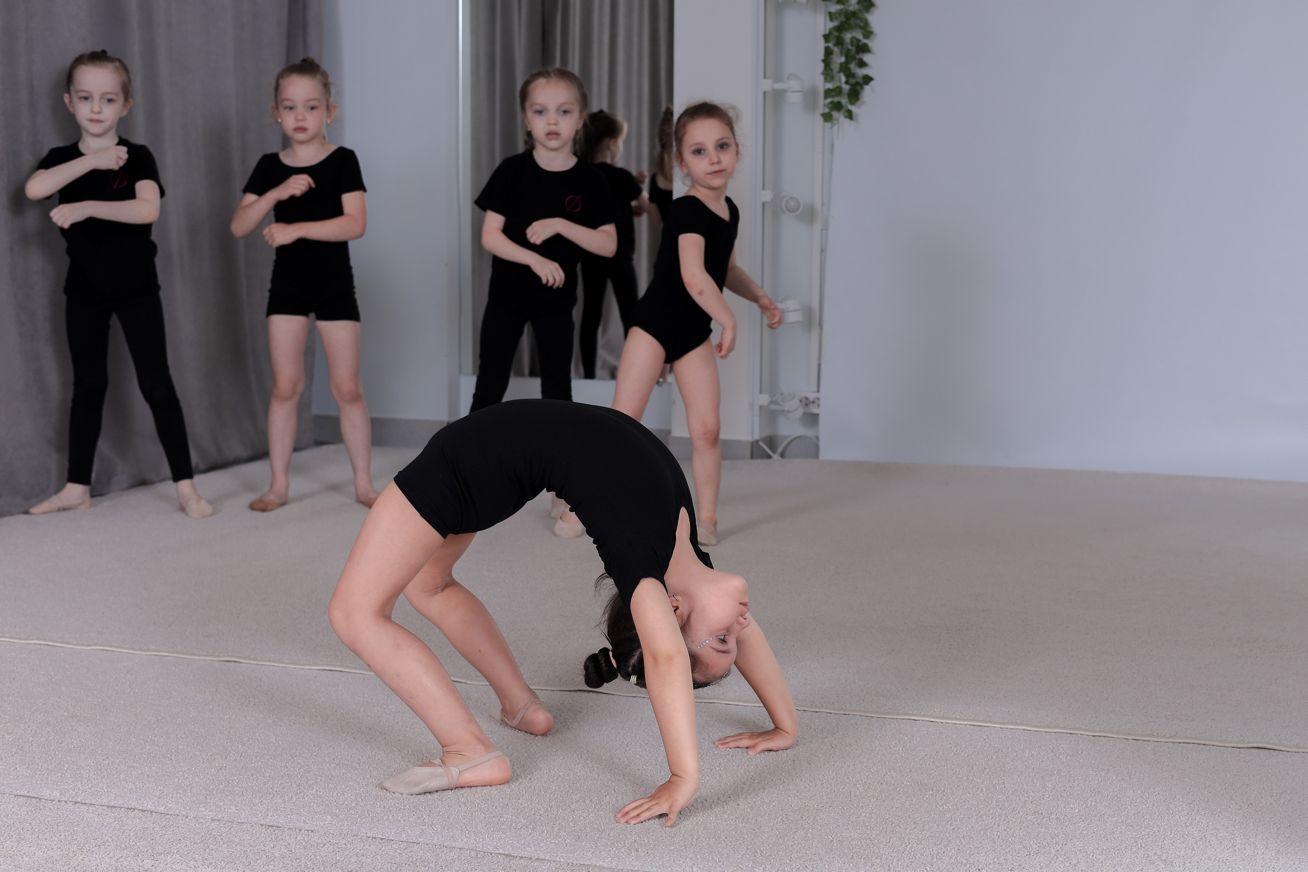 Открытый урок гимнастика. Фотограф Надршина Лилия