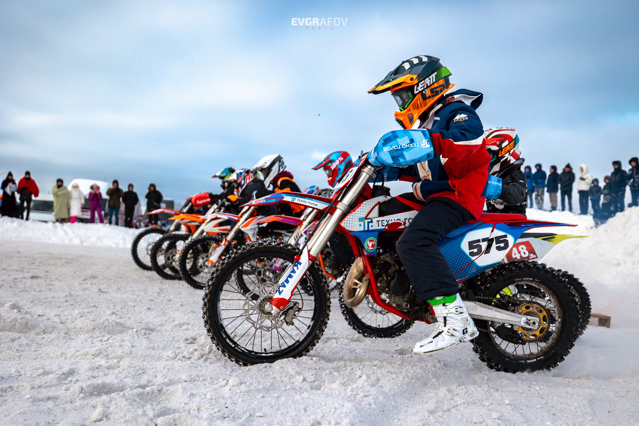 Открытый кубок Республики Татарстан по мотокроссу 3 этап. 4 февраля 2024 г. Фотограф Евграфов Александр