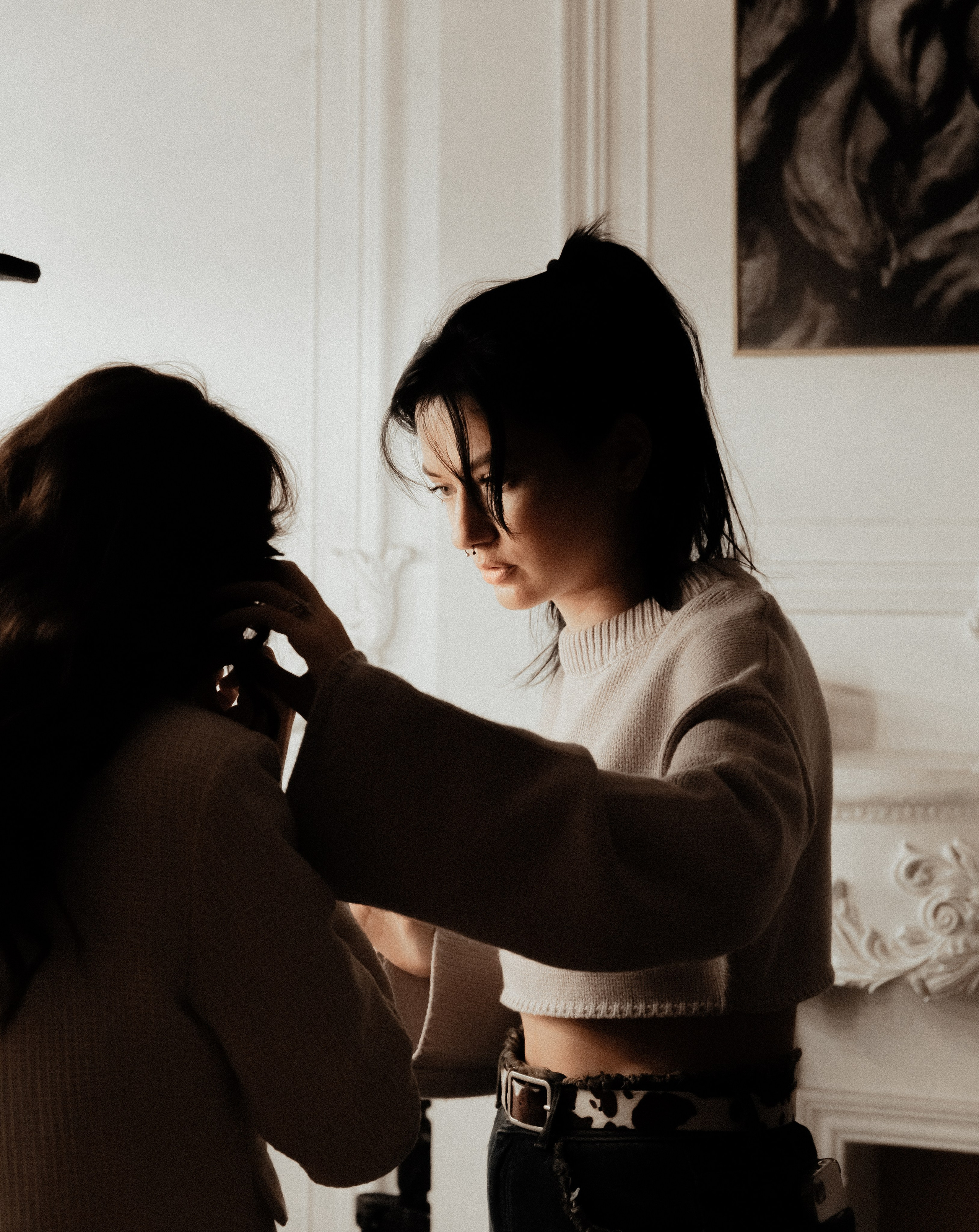 Бэкстейдж (репортаж). Портретный фотограф Таня