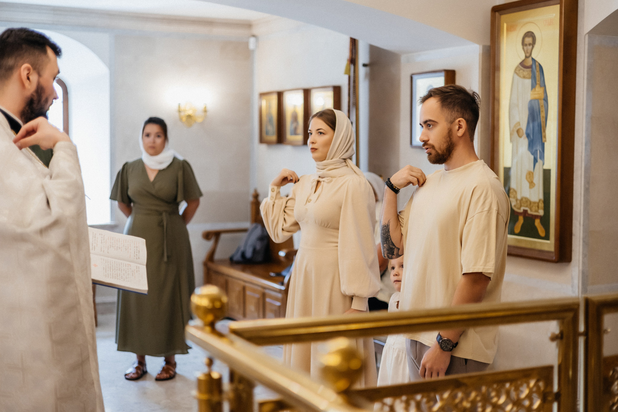 Крещение Алисы. Фотограф Кемерово | Сергей