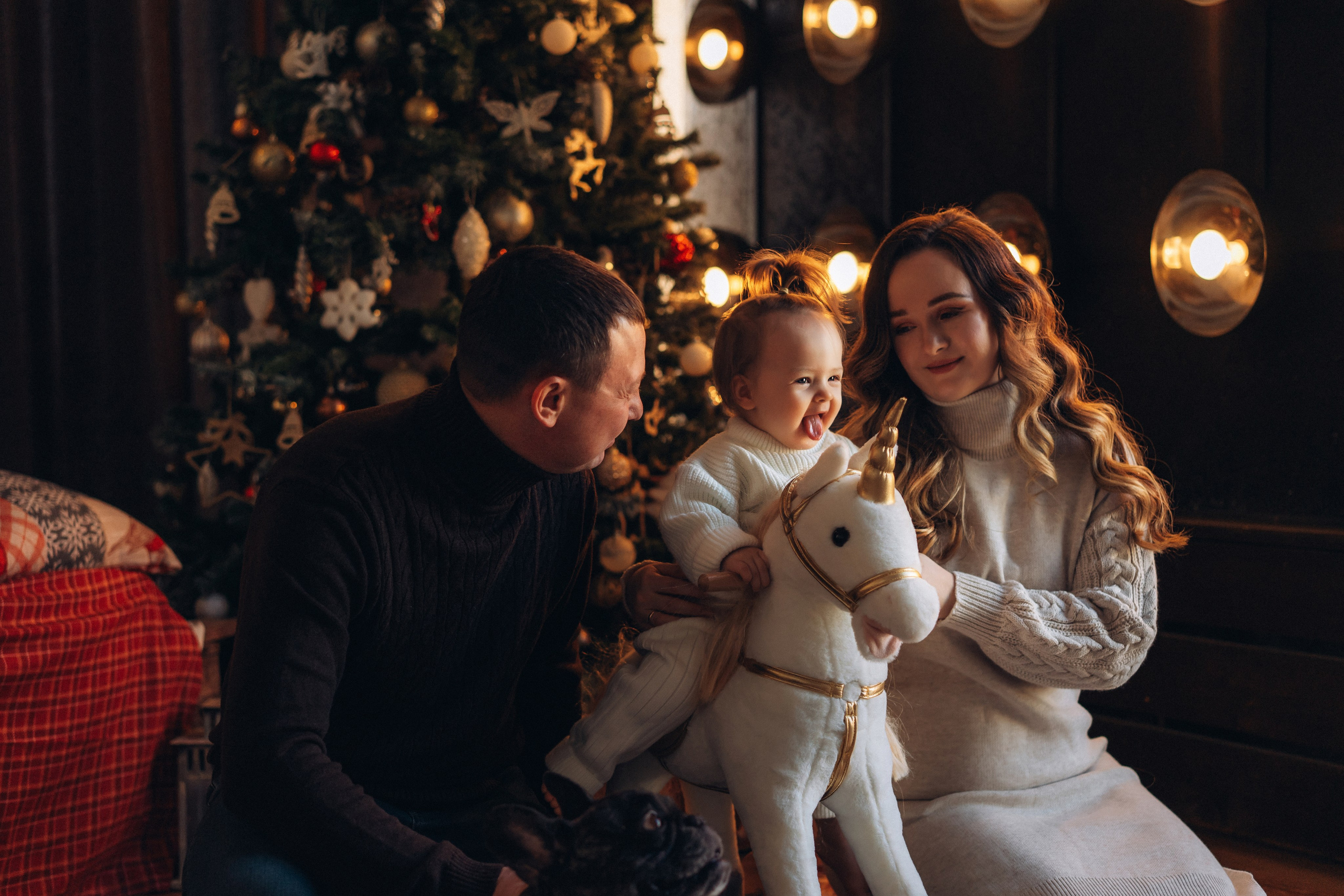 Семейная съемка в студии. Фотограф Екатеринбург Кокшарова Александра