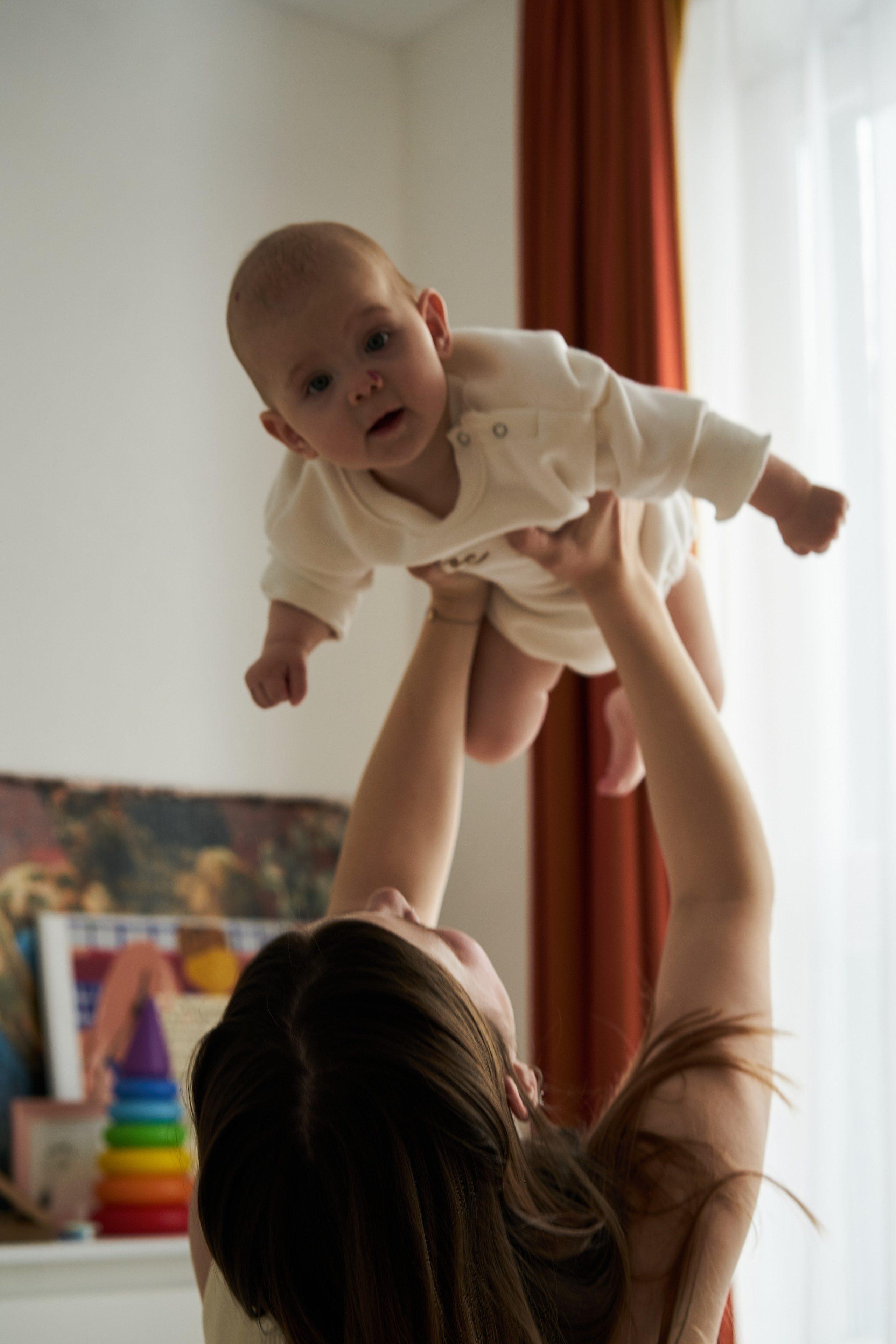 Семейная фотосессия дома. Фотограф Екатеринбург Кокшарова Александра