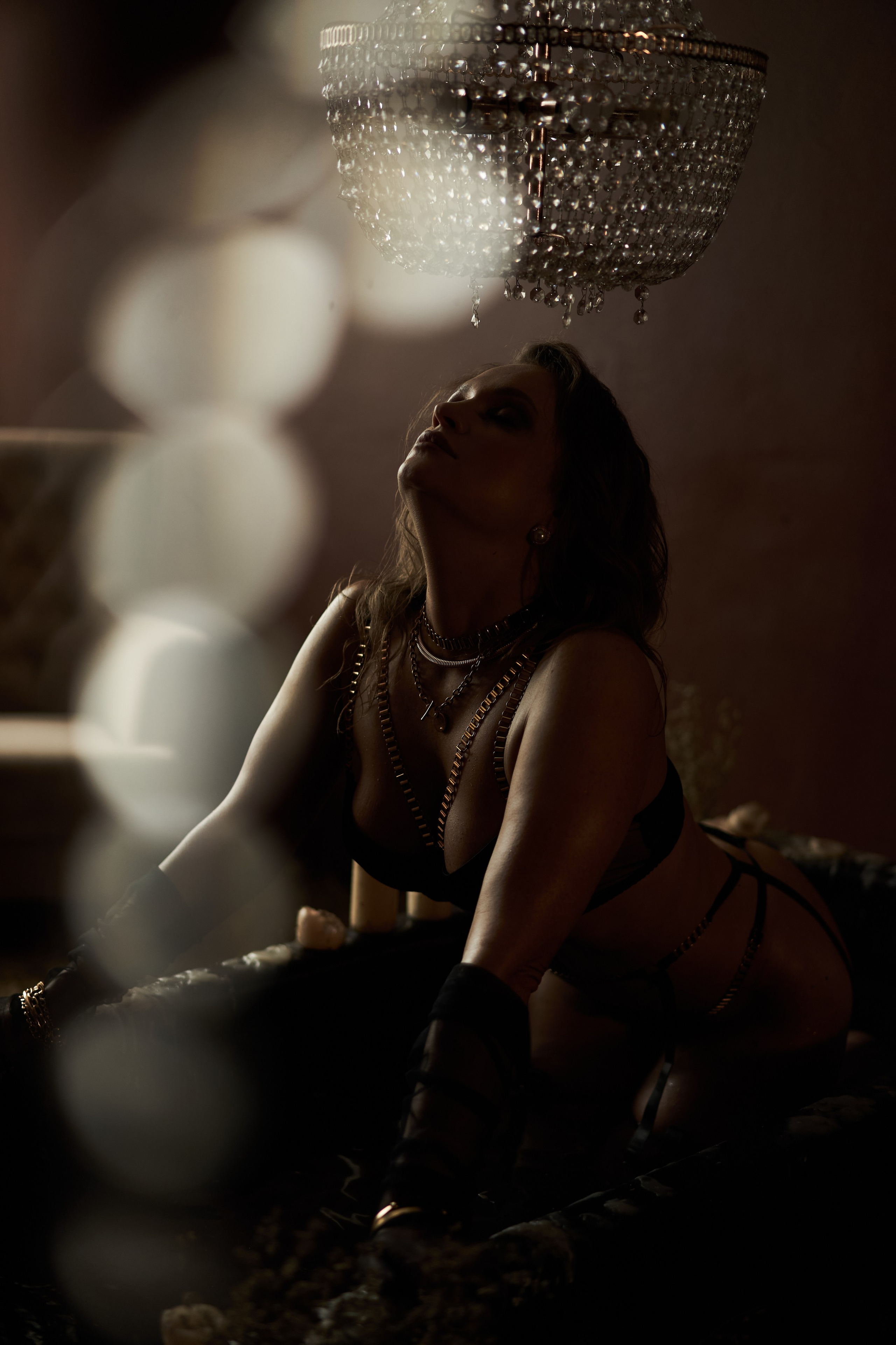 Будуарная фотосессия в студии с водой. Фотограф Екатеринбург Кокшарова Александра