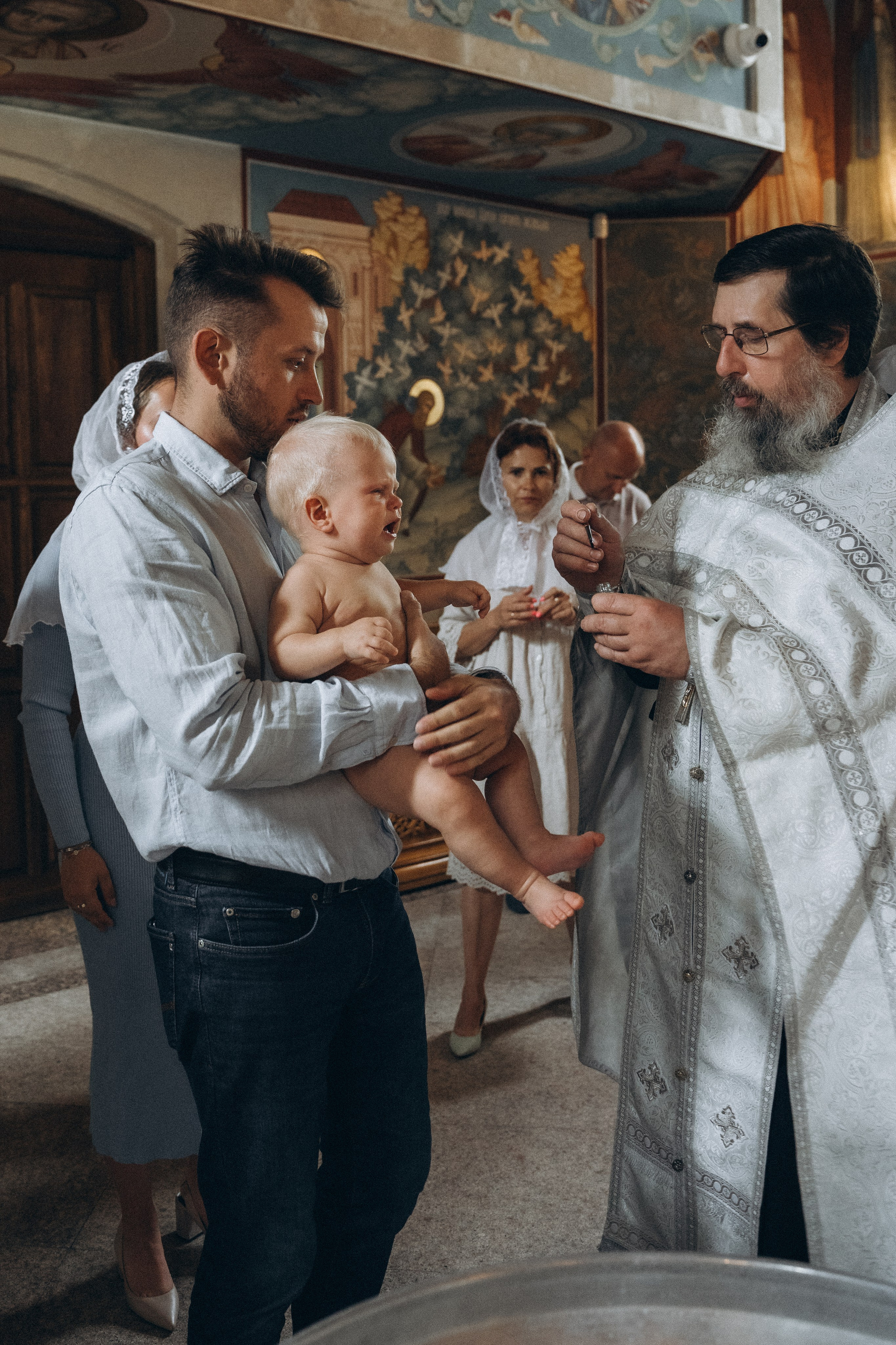 Крещение Александра. Фотограф Ольга Рубцова в Москве и Московской области