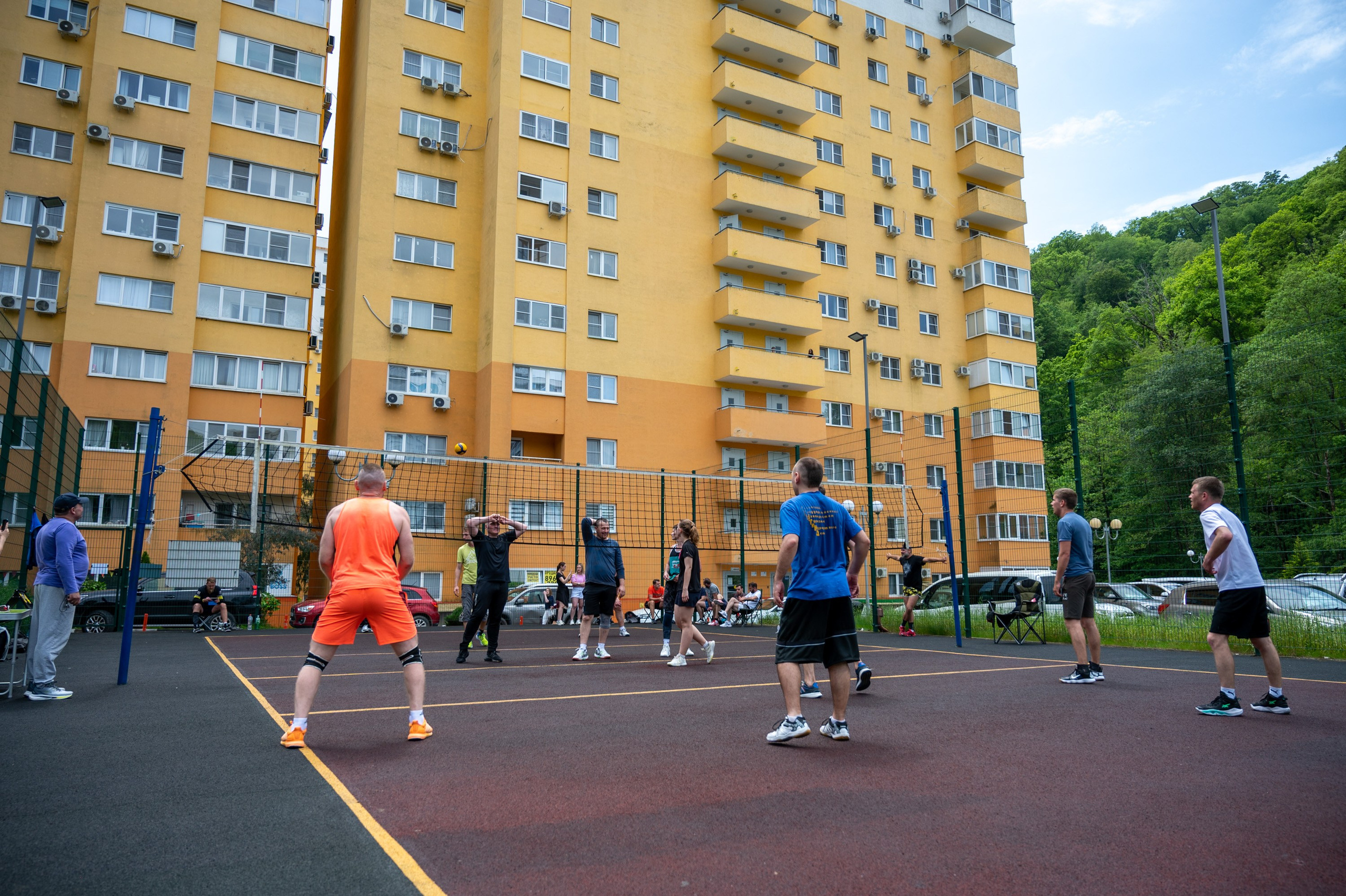 Турнир по Волейболу. Фотографирую счастливых людей в Сочи