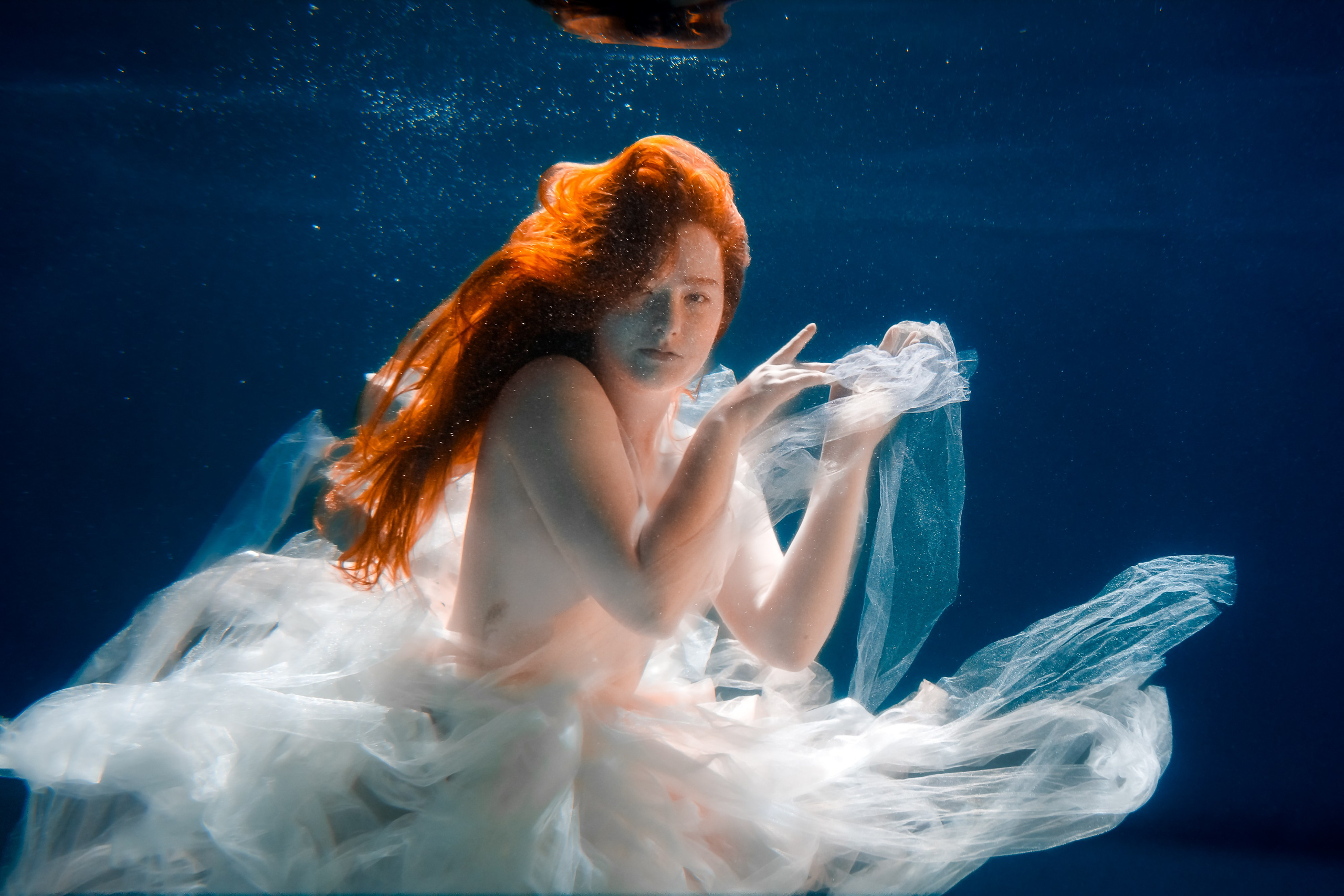 Подводная фотосъёмка. Арт фотограф Серафима Абельман в Москве